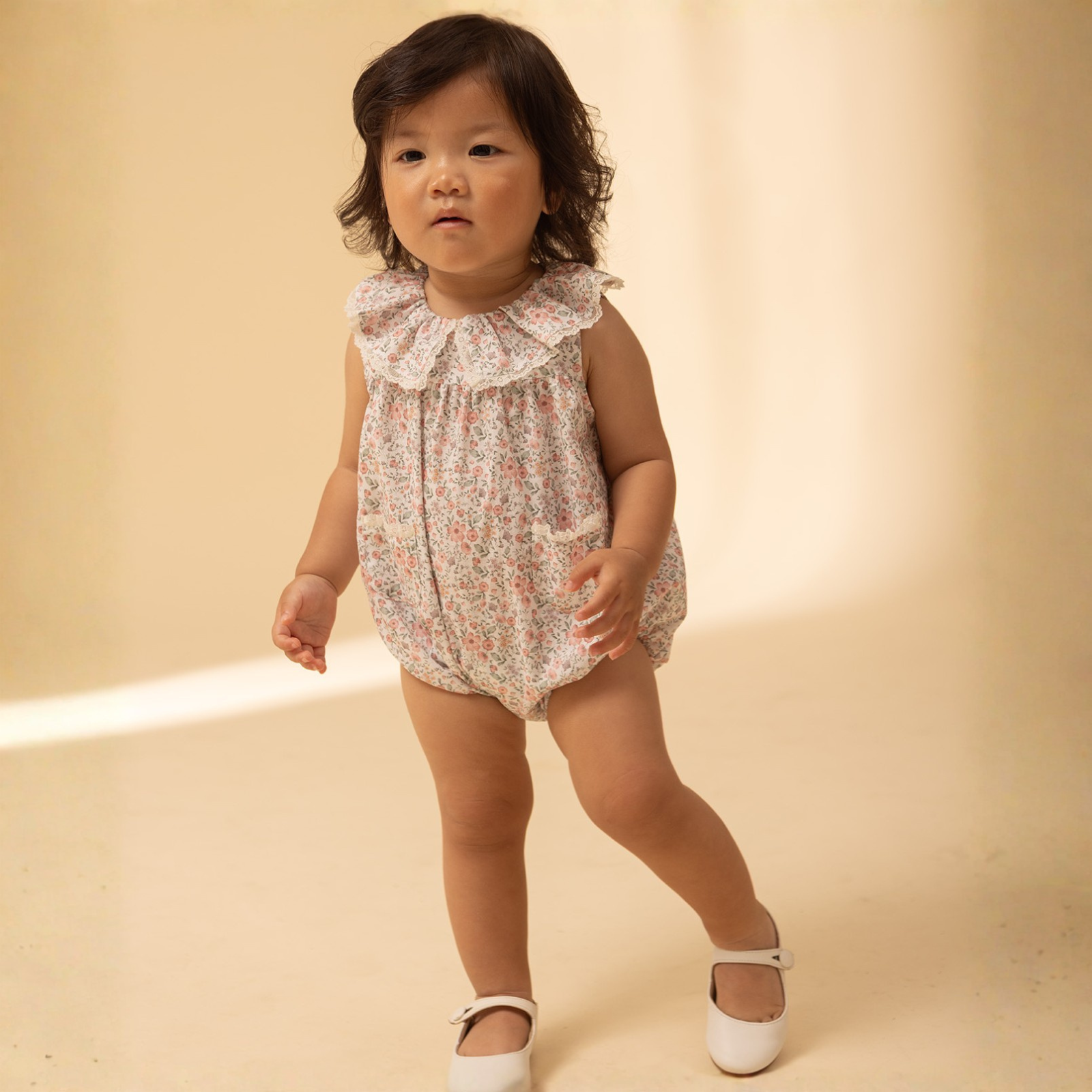 Fofo Floral para bebé menina da Fina Ejerique"PINK"