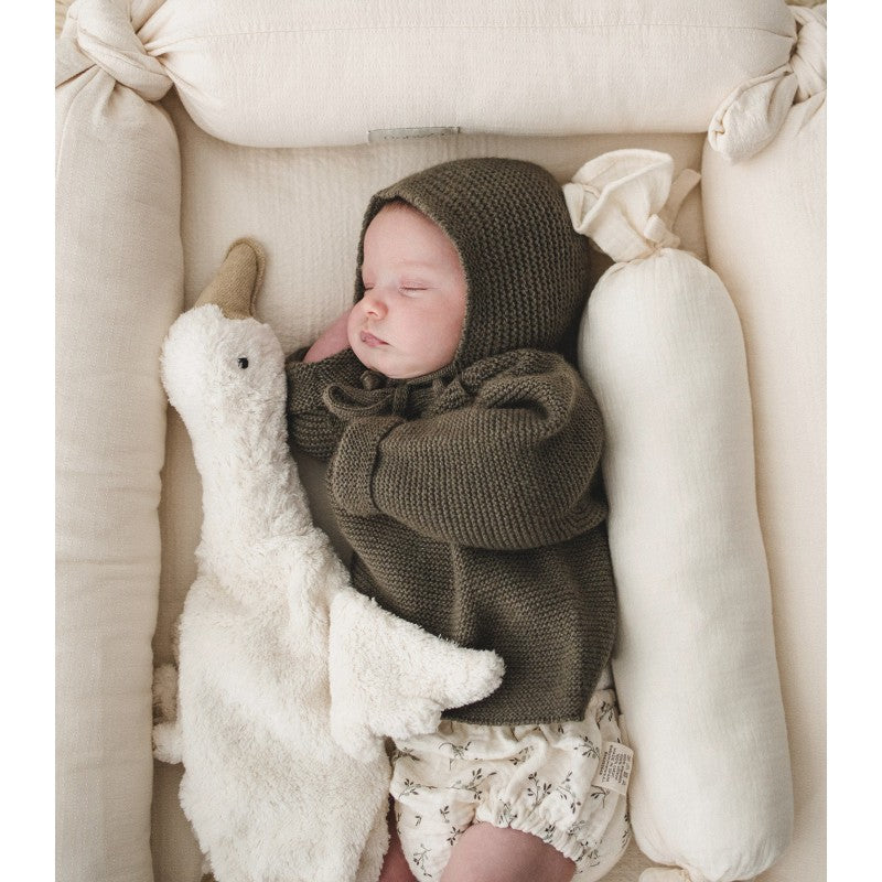 Almofada forma de bombom da Babyshower "Ivory Powder"