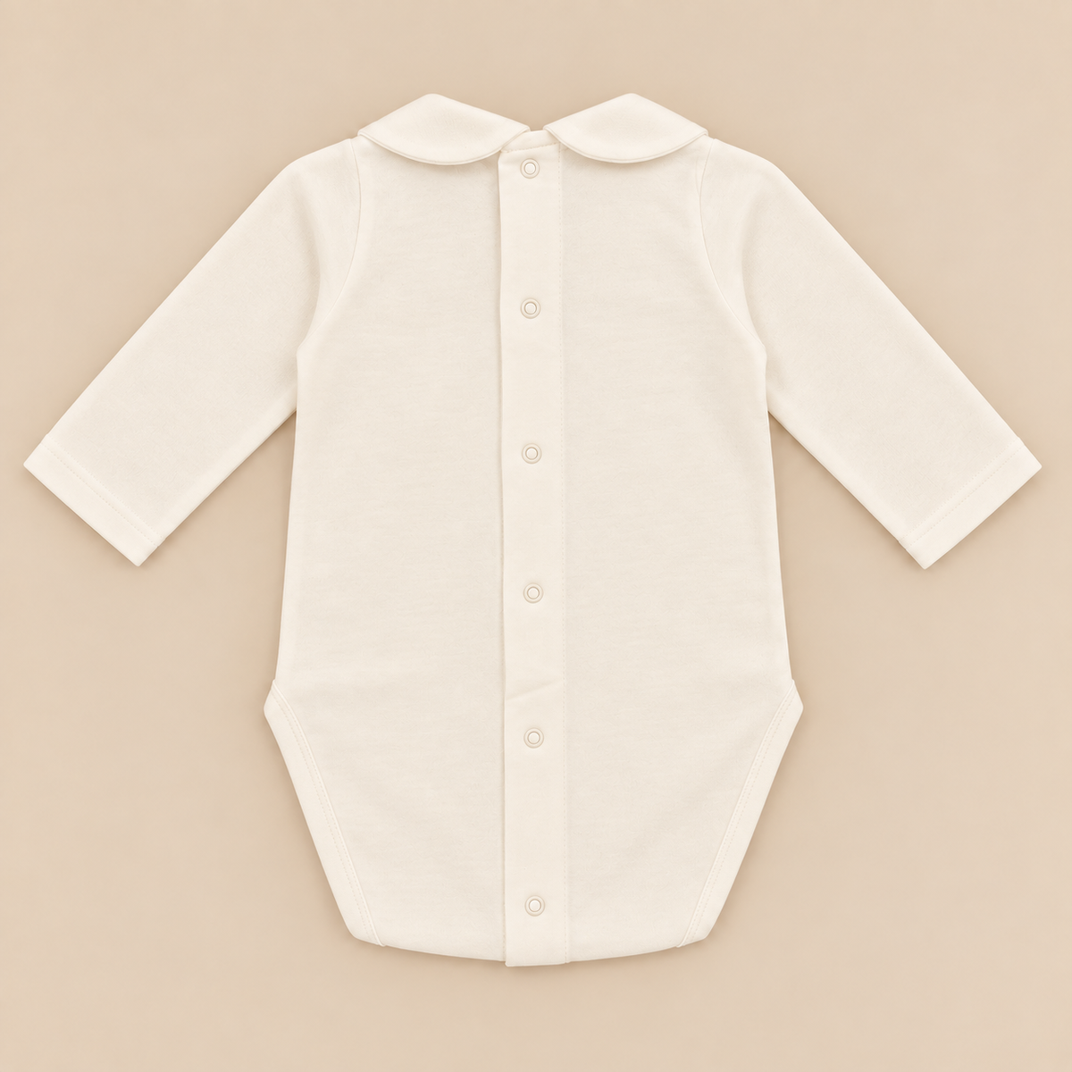 Body perola com gola pique da The Baby Concept