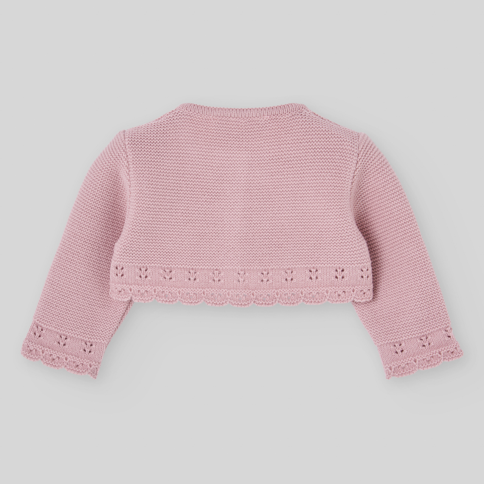 Casaco malha rosa bebé menina da Paz Rodriguez "Ledicia"