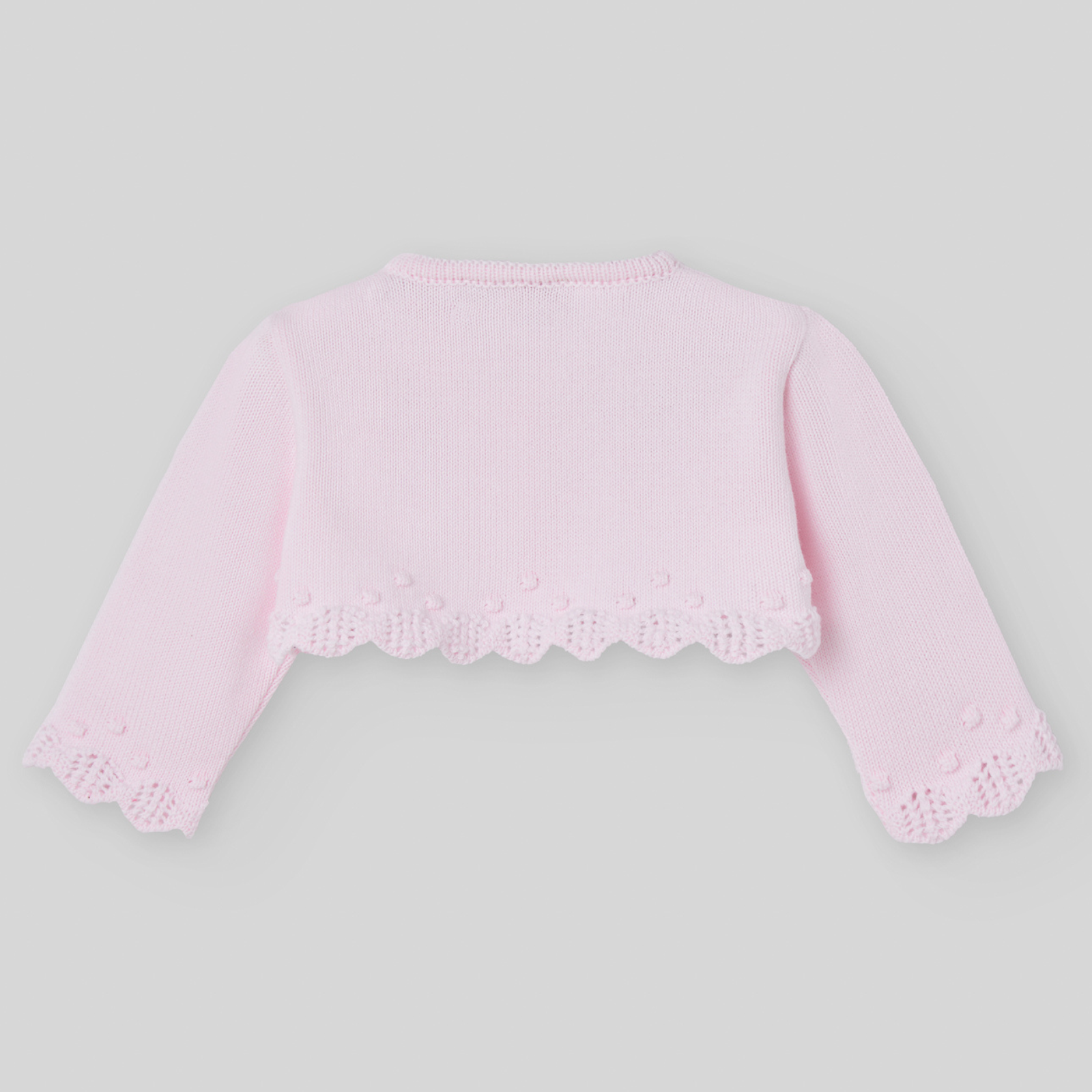 Bolero em malha rosa da Paz Rodriguez "Alaia"