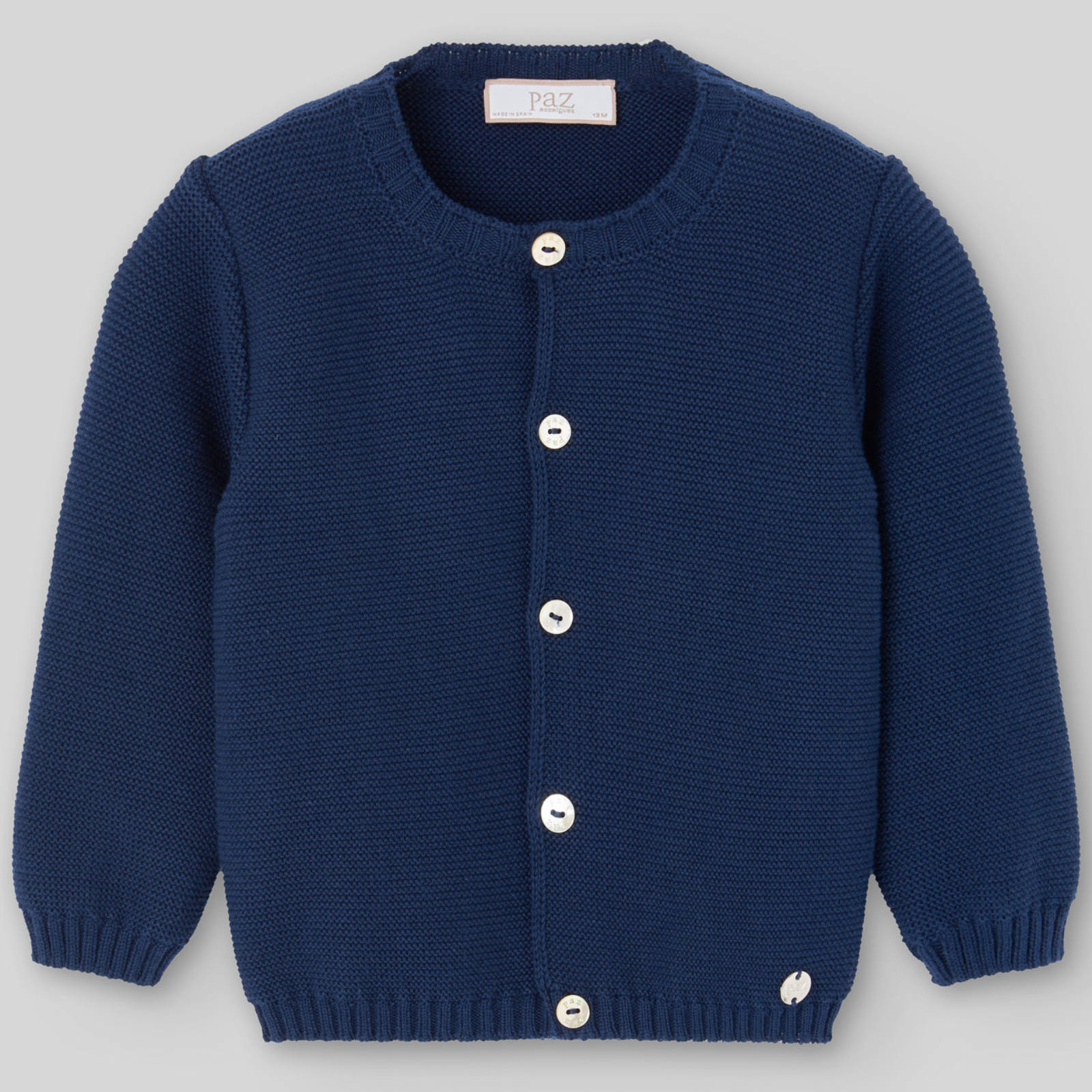 Casaco malha azul marinho da Paz Rodriguez "Eslora"