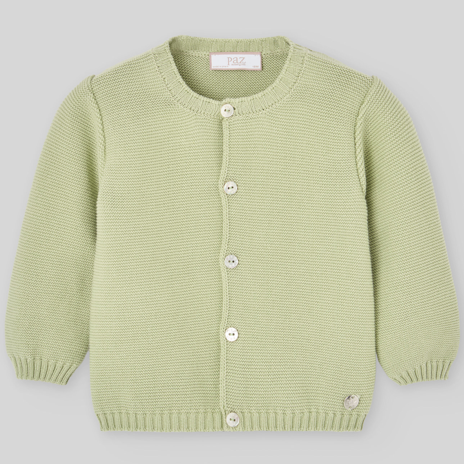 Casaco malha verde da Paz Rodriguez "Frescura"