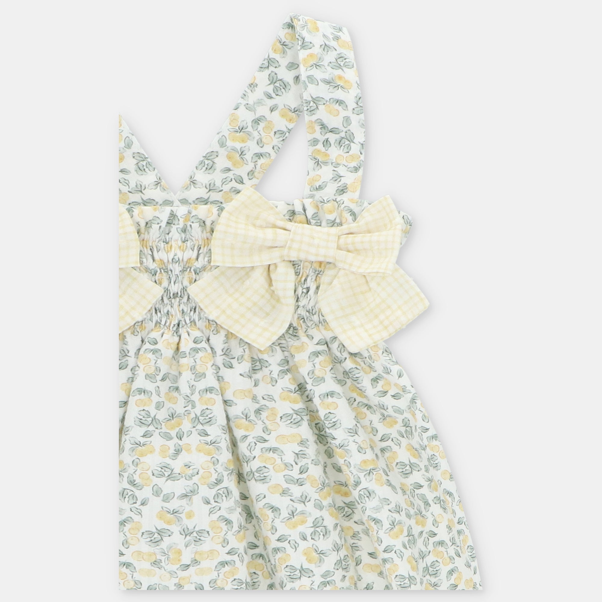 Fofo estampado com laços amarelos da Martín Aranda "Winnipeg"