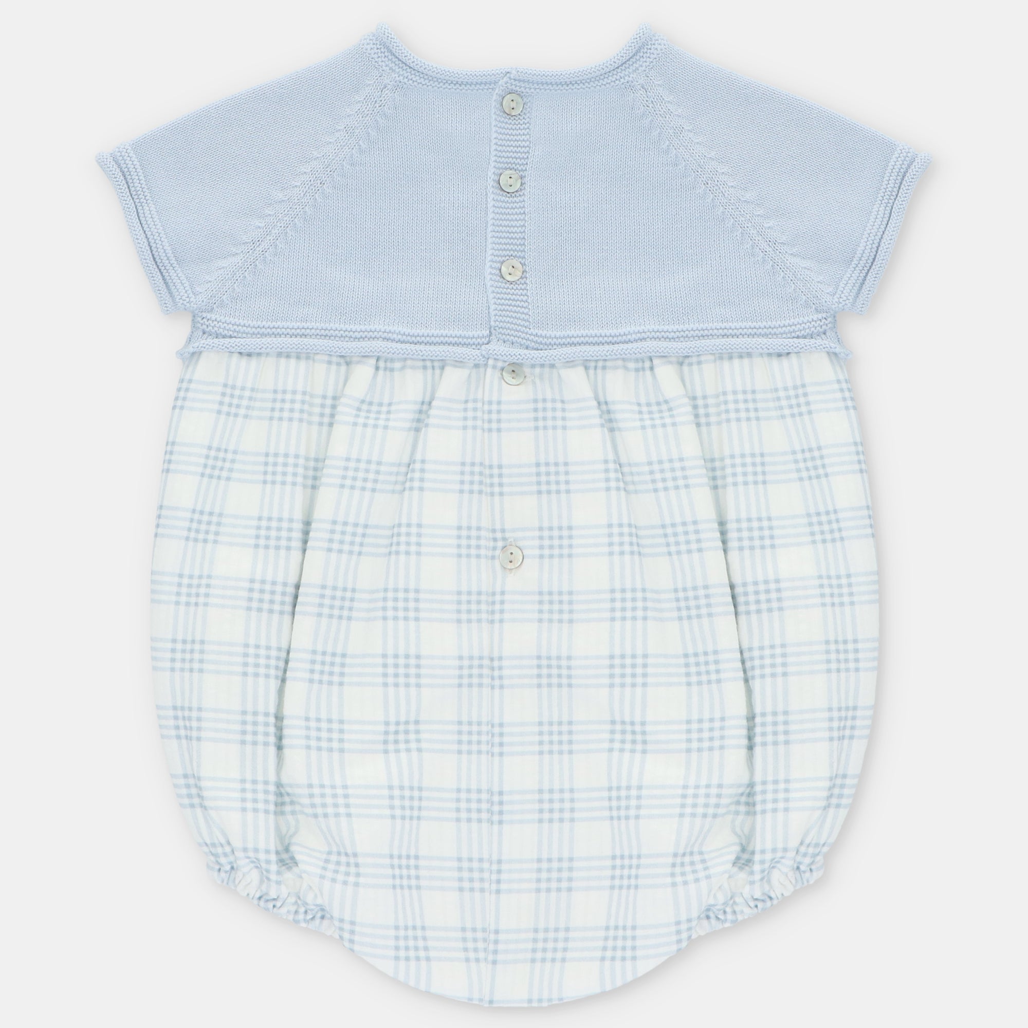 Fofo combinado com quadrados para bebe da Martín Aranda "Ottawa"