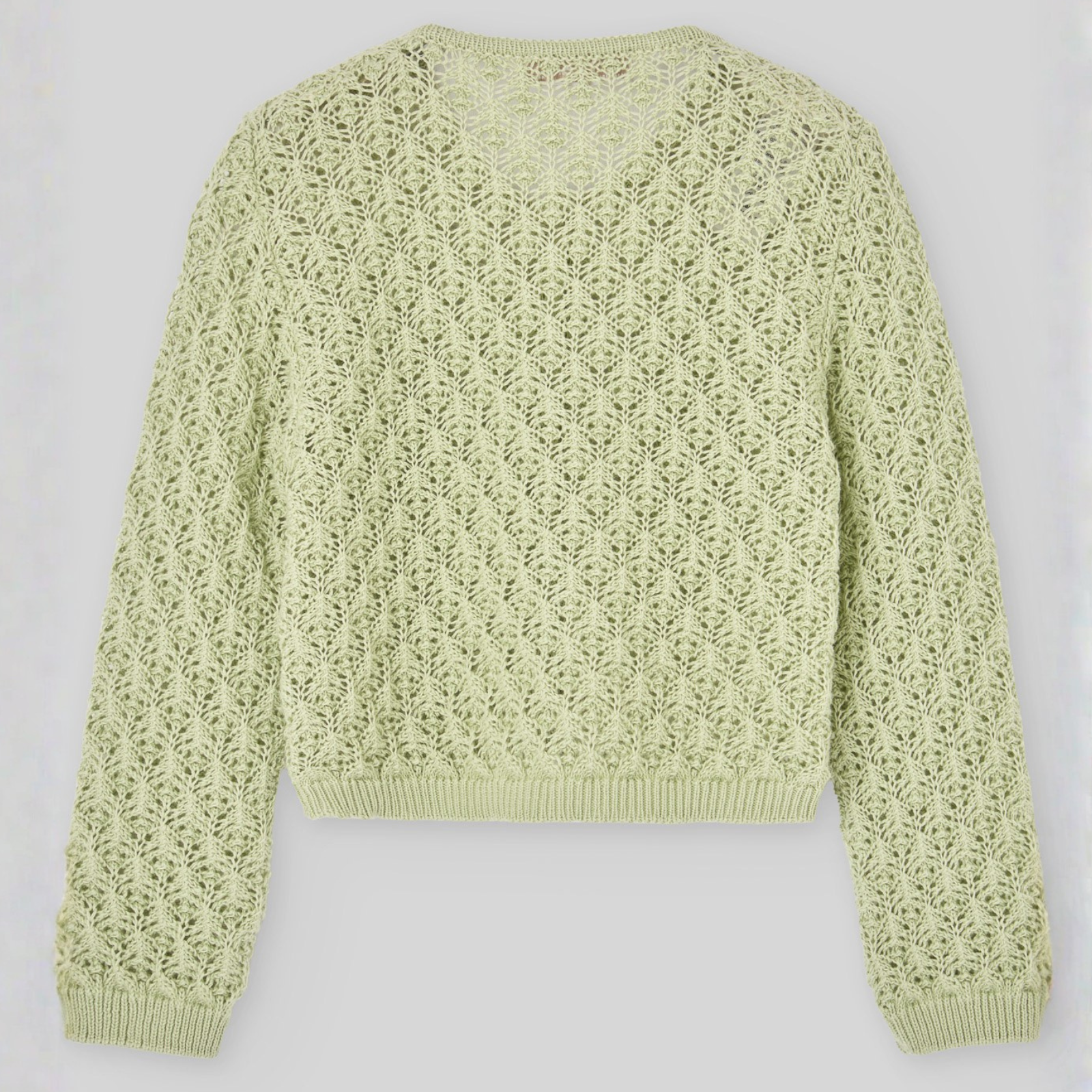 Bolero em malha verde da Paz Rodriguez "Frescura"