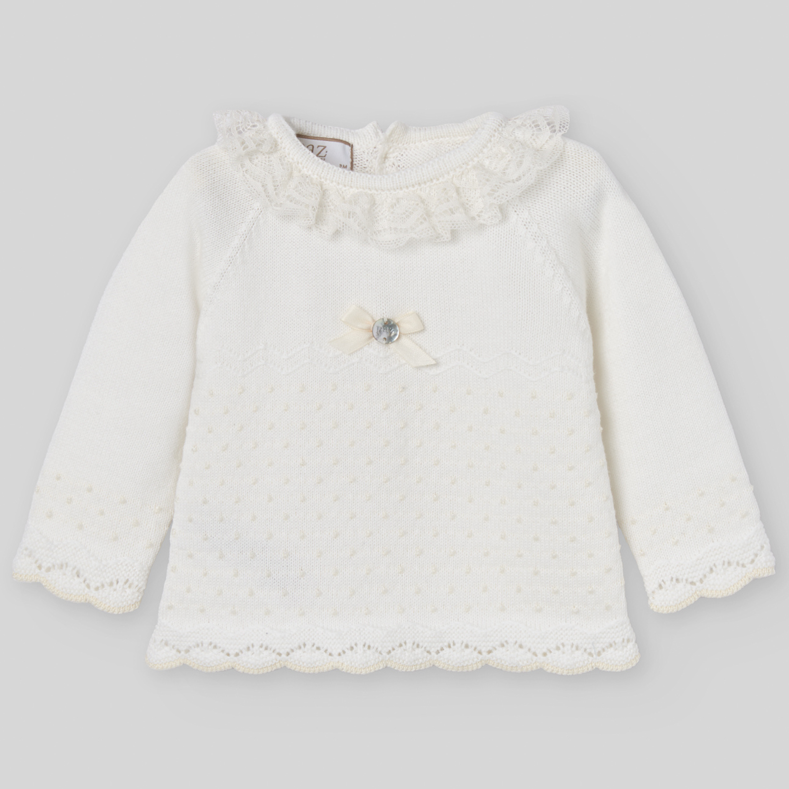 Conjunto recém nascido menina pérola da Paz Rodriguez "Paz"