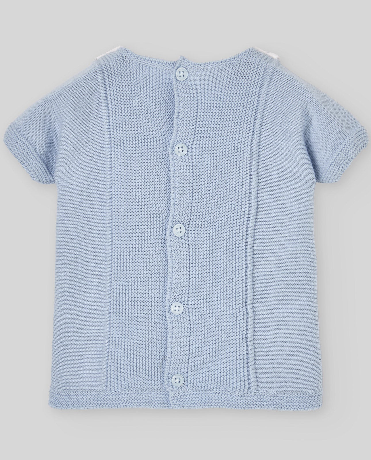 Conjunto bebé menino azul da Paz Rodriguez "Espuma"