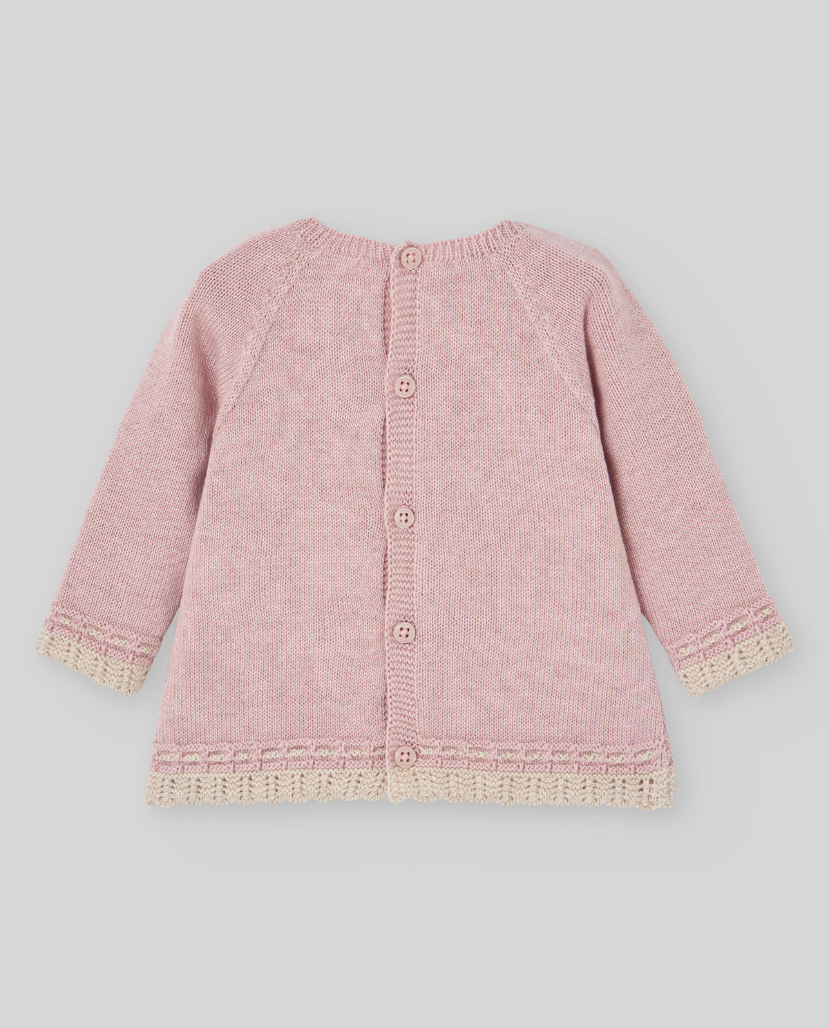 Conjunto recém nascido menina rosa da Paz Rodriguez "Val"