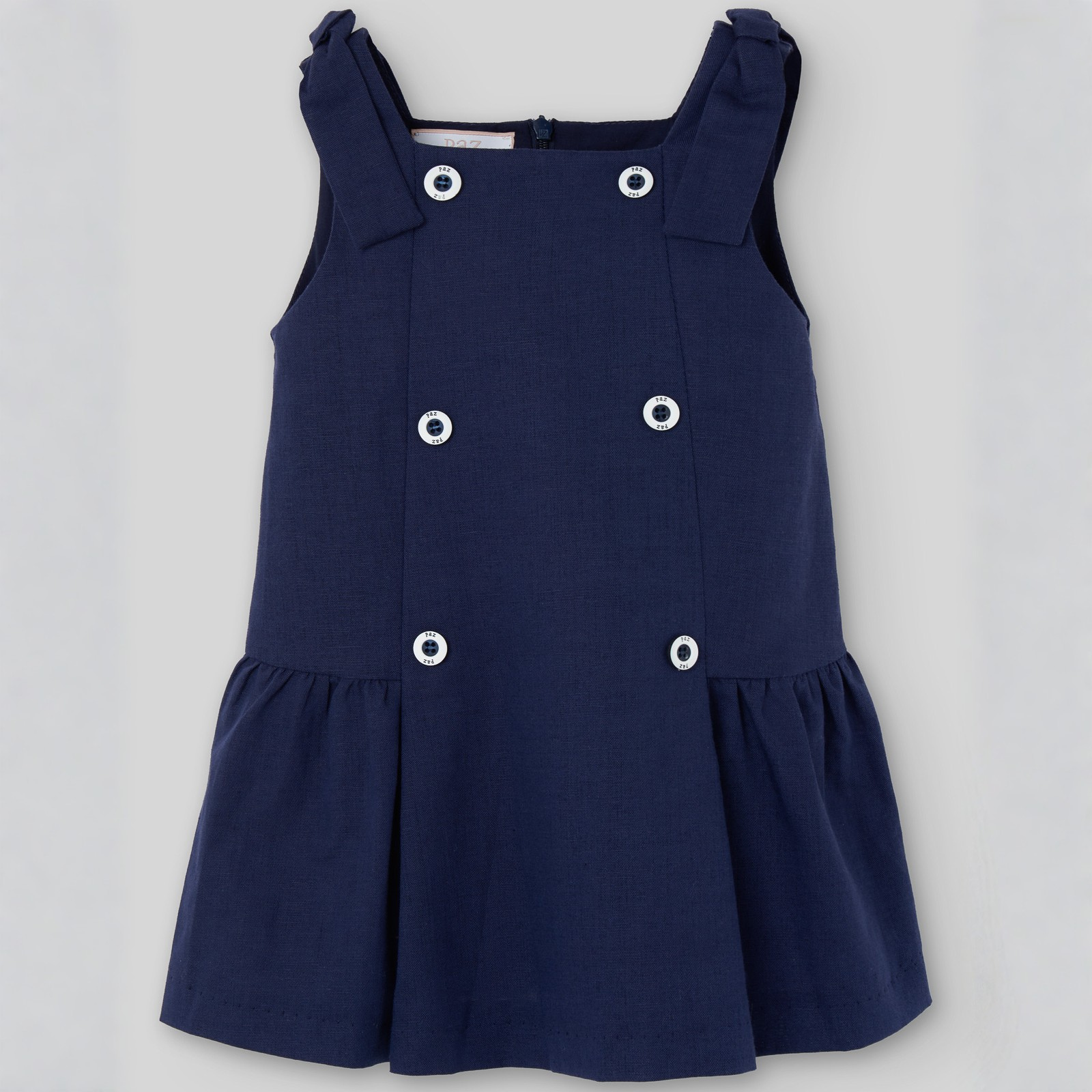 Vestido azul da Paz Rodriguez "Eslora"