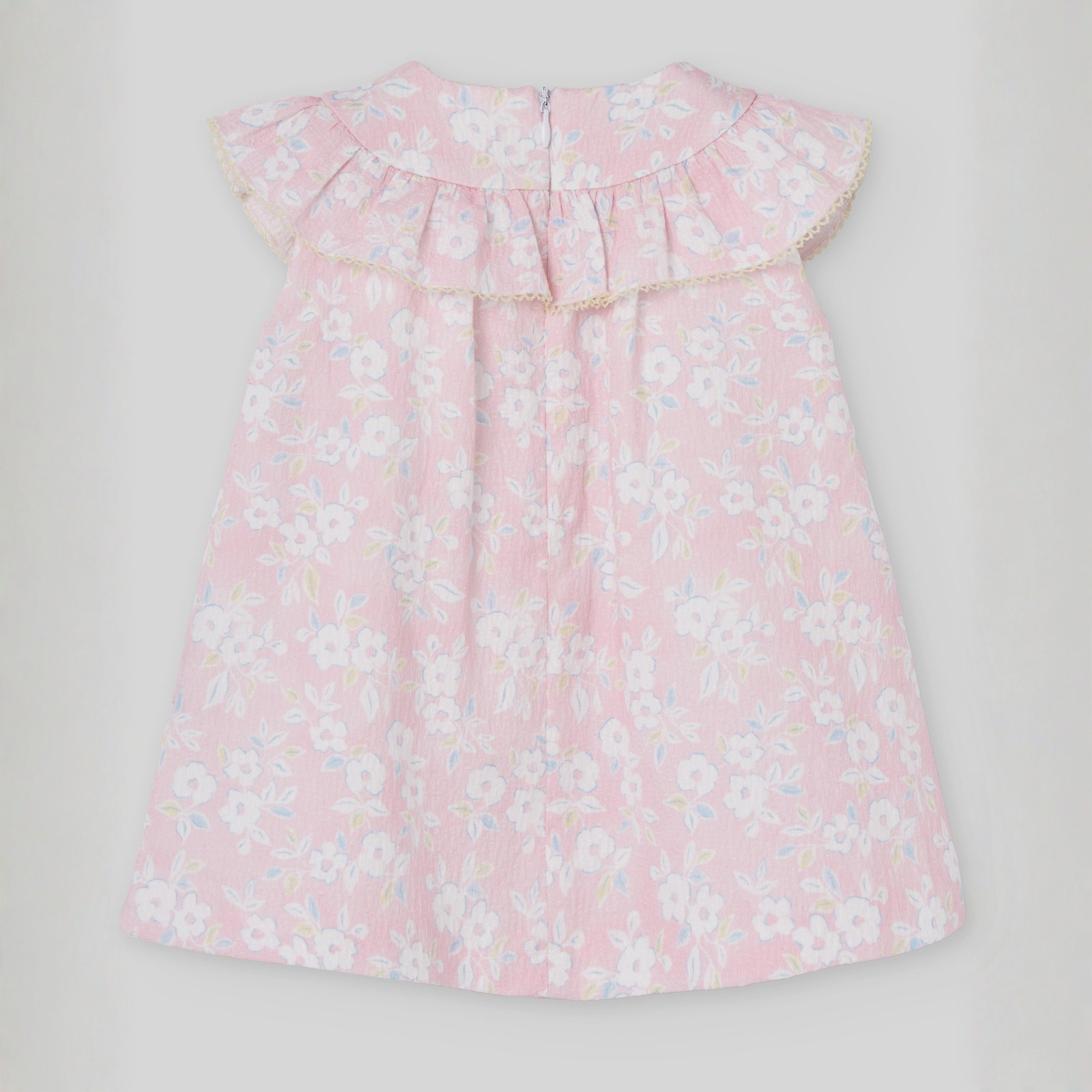 Vestido estampado rosa da Paz Rodriguez "Candy"