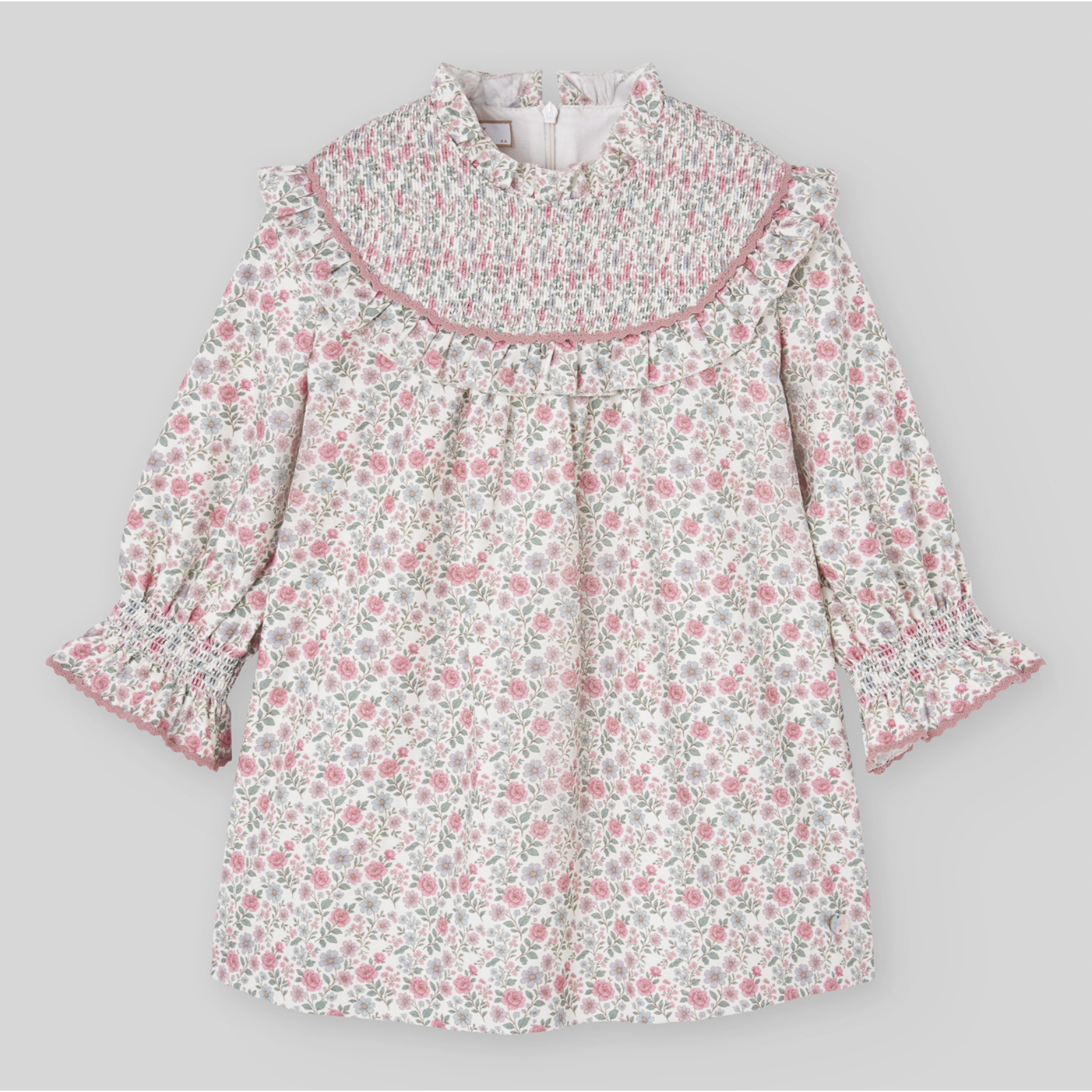 Vestido estampado floral da Paz Rodriguez "Ledicia"