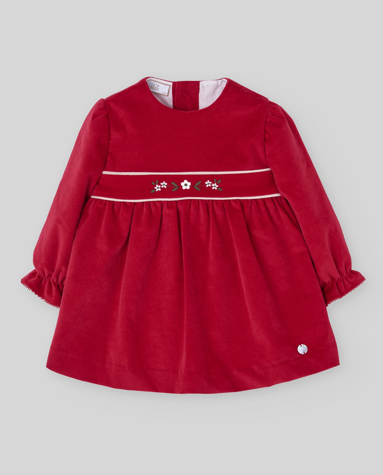 Vestido menina vermelho da paz Rodriguez "Nadal"