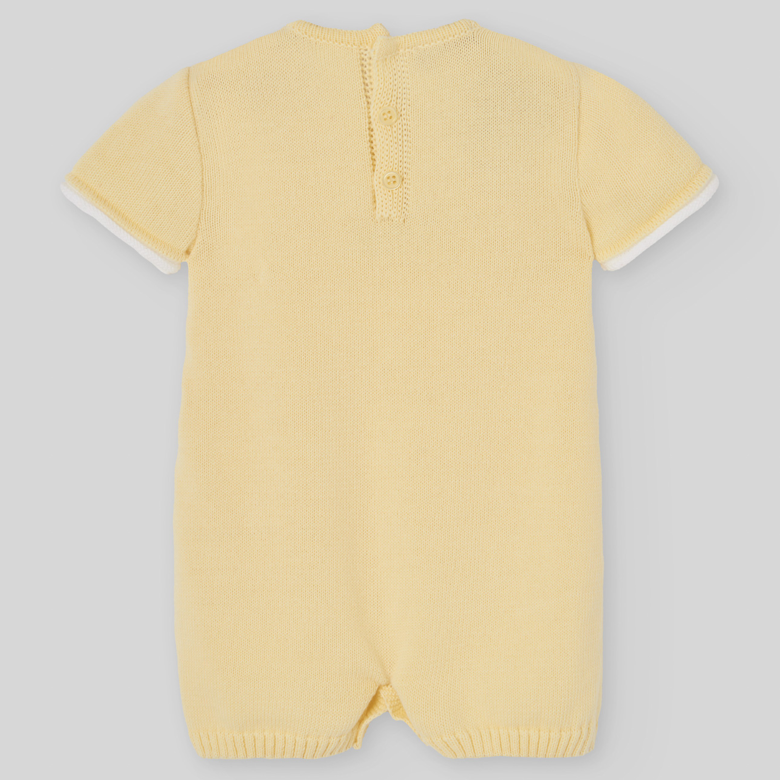 Fofo malha amarelo da Paz Rodriguez "Frutitas"