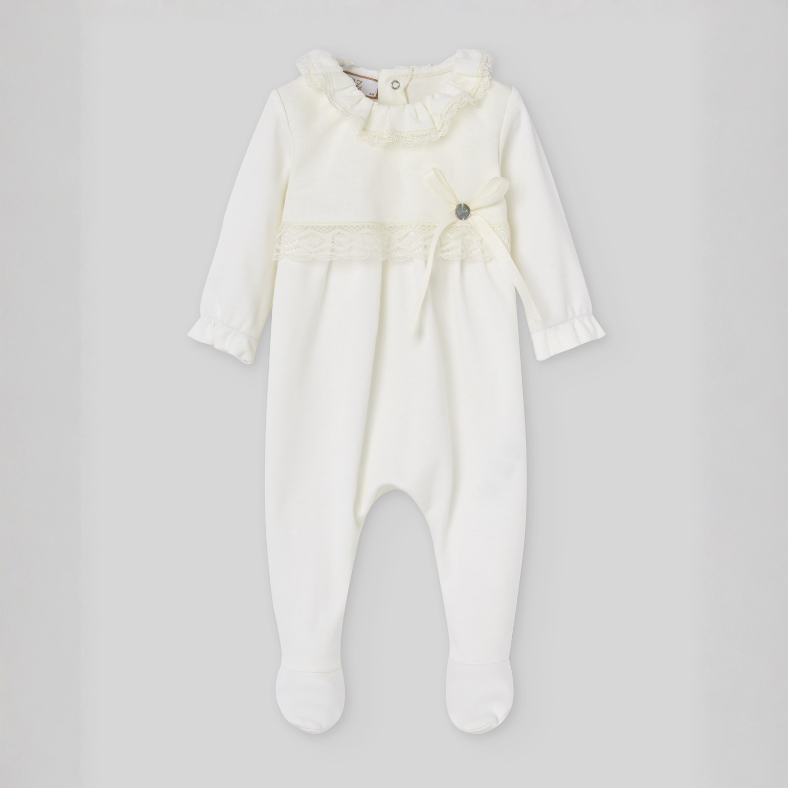 Babygrow pérola da Paz Rodriguez "Interlock"