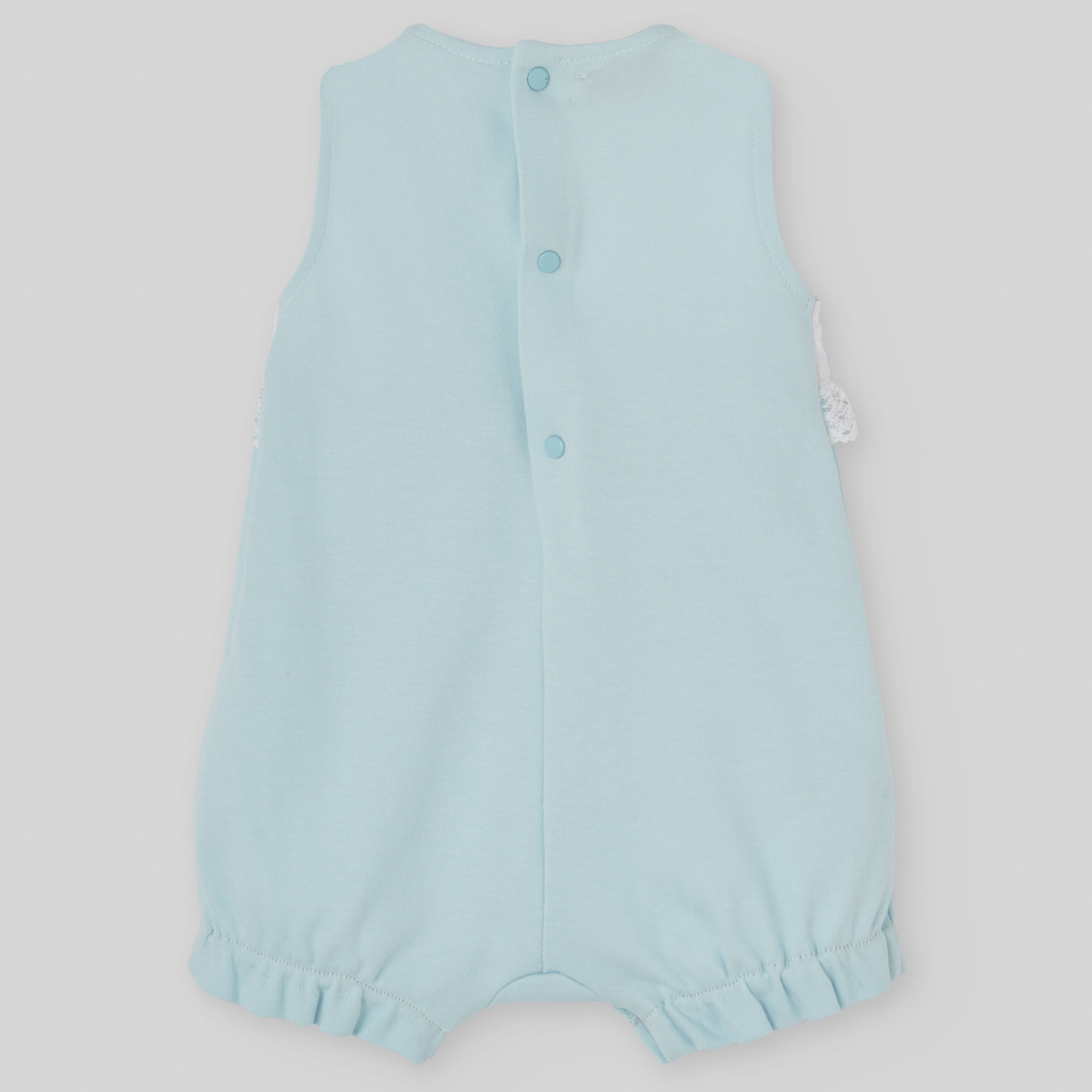 Fofo combinado verde e branco da Paz Rodriguez "Interlock"