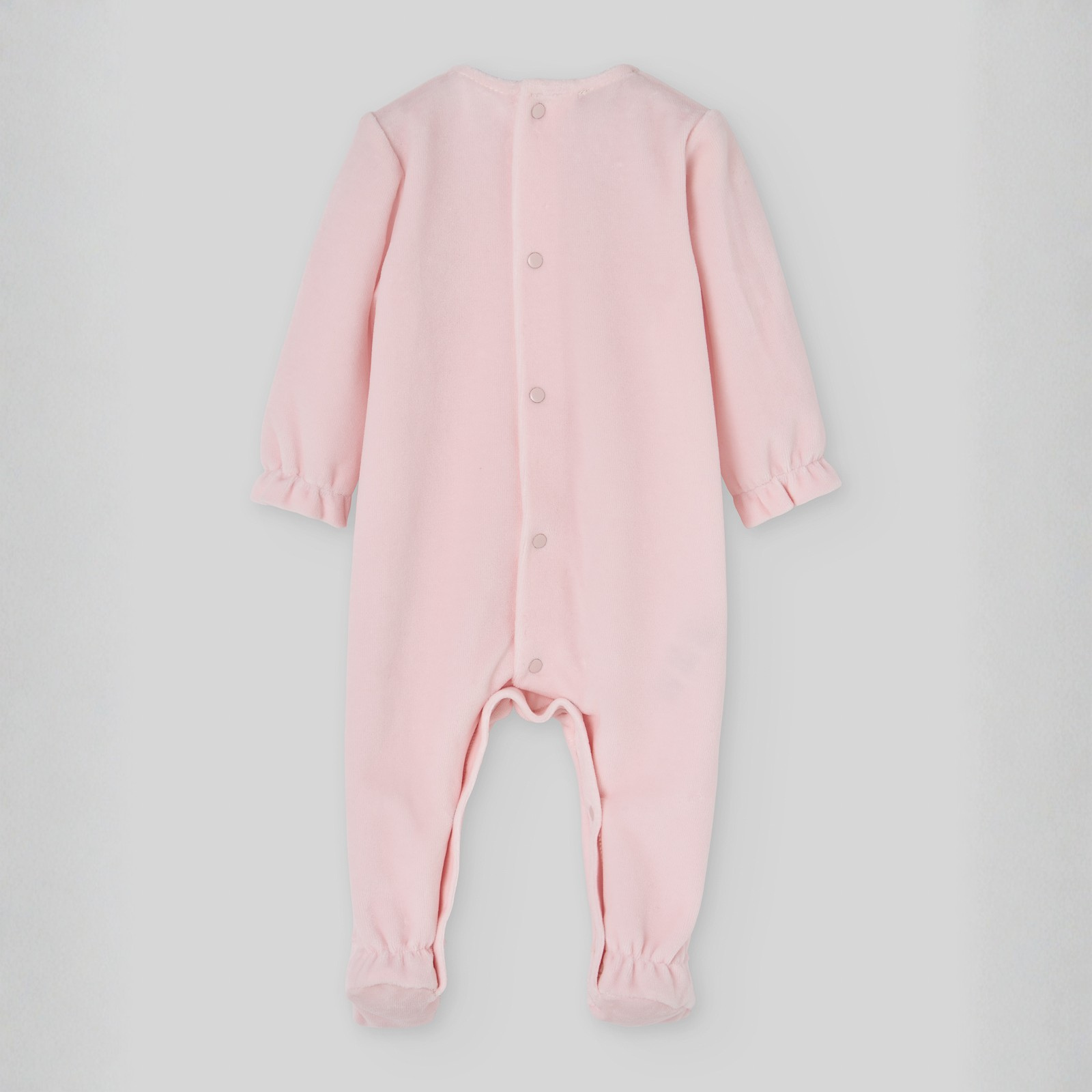 Babygrow laminado rosa recém nascido menina da Paz Rodriguez "Ternura"