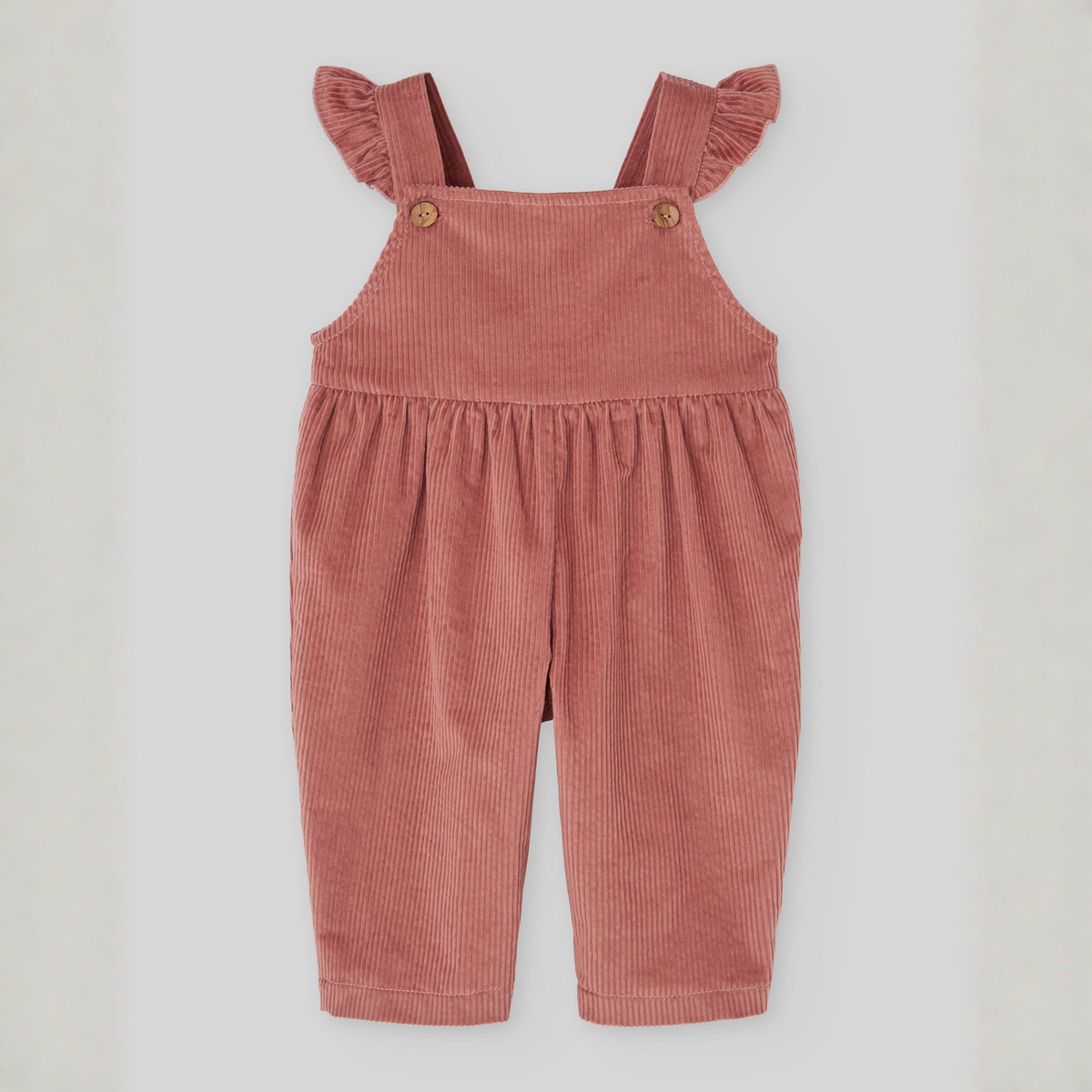Conjunto jardineira rosa e blusa estampada da Paz Rodriguez "Lumbre"