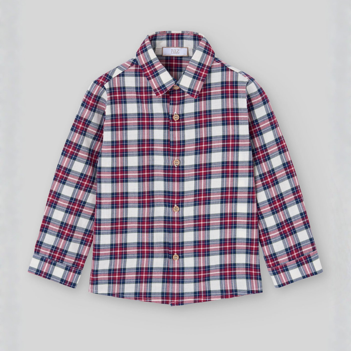 Conjunto camisa xadrez e calça verde da Paz Rodriguez "Nadal"