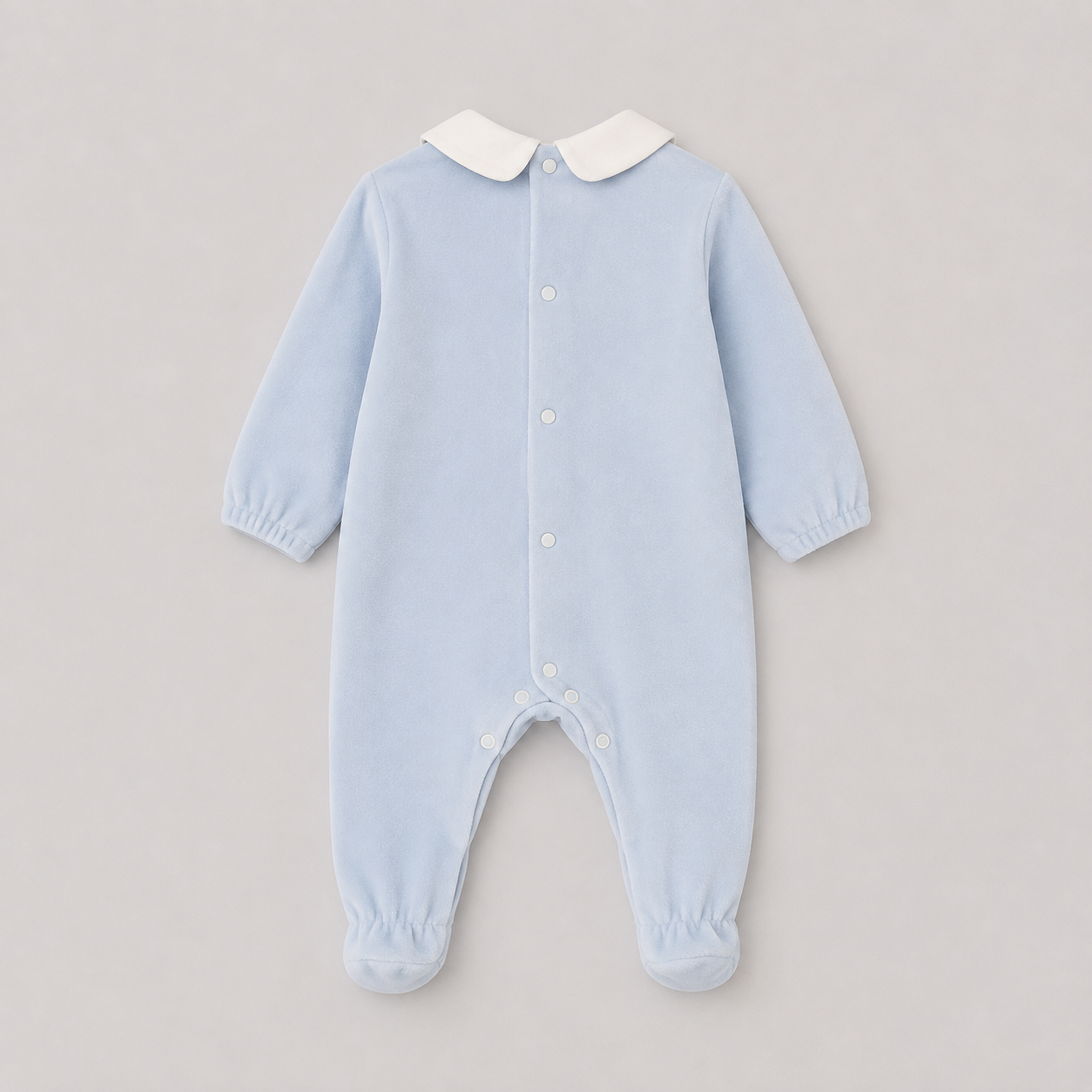 Babygrow laminado azul recém nascido menino da Paz Rodriguez "Ternura"