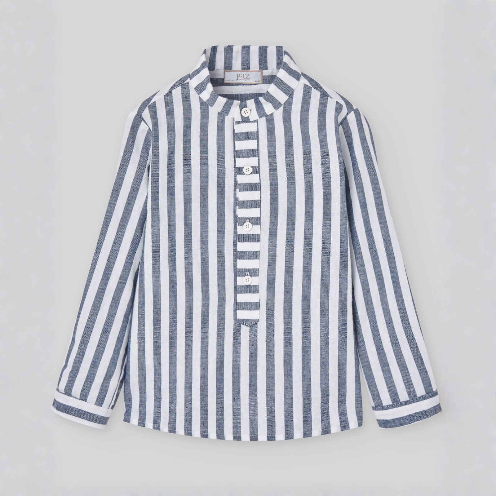 Conjunto camisa e calção azul marinho da Paz Rodriguez "Eslora"