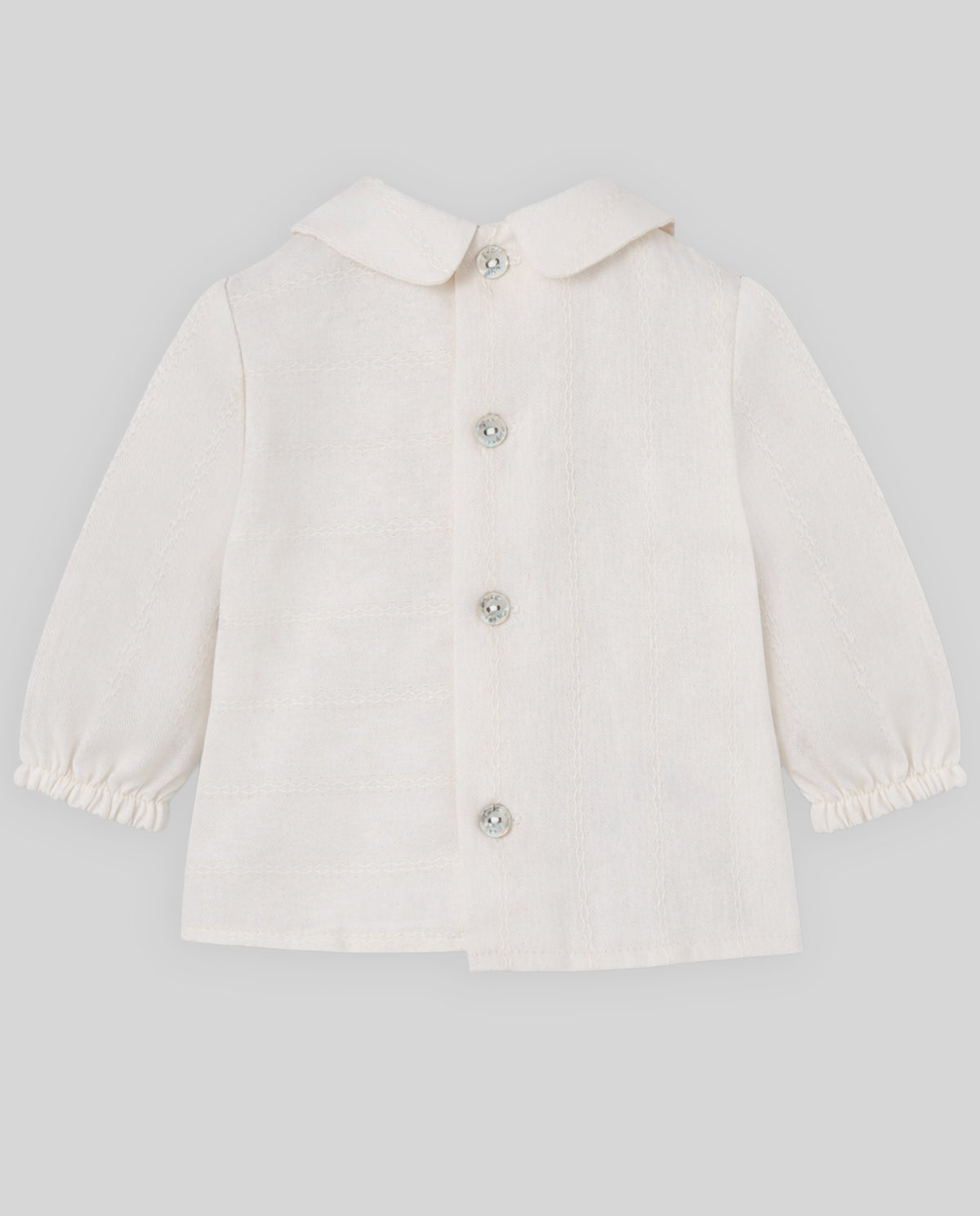 Conjunto cerimónia blusa e calção bege da Paz Rodriguez "Lua"