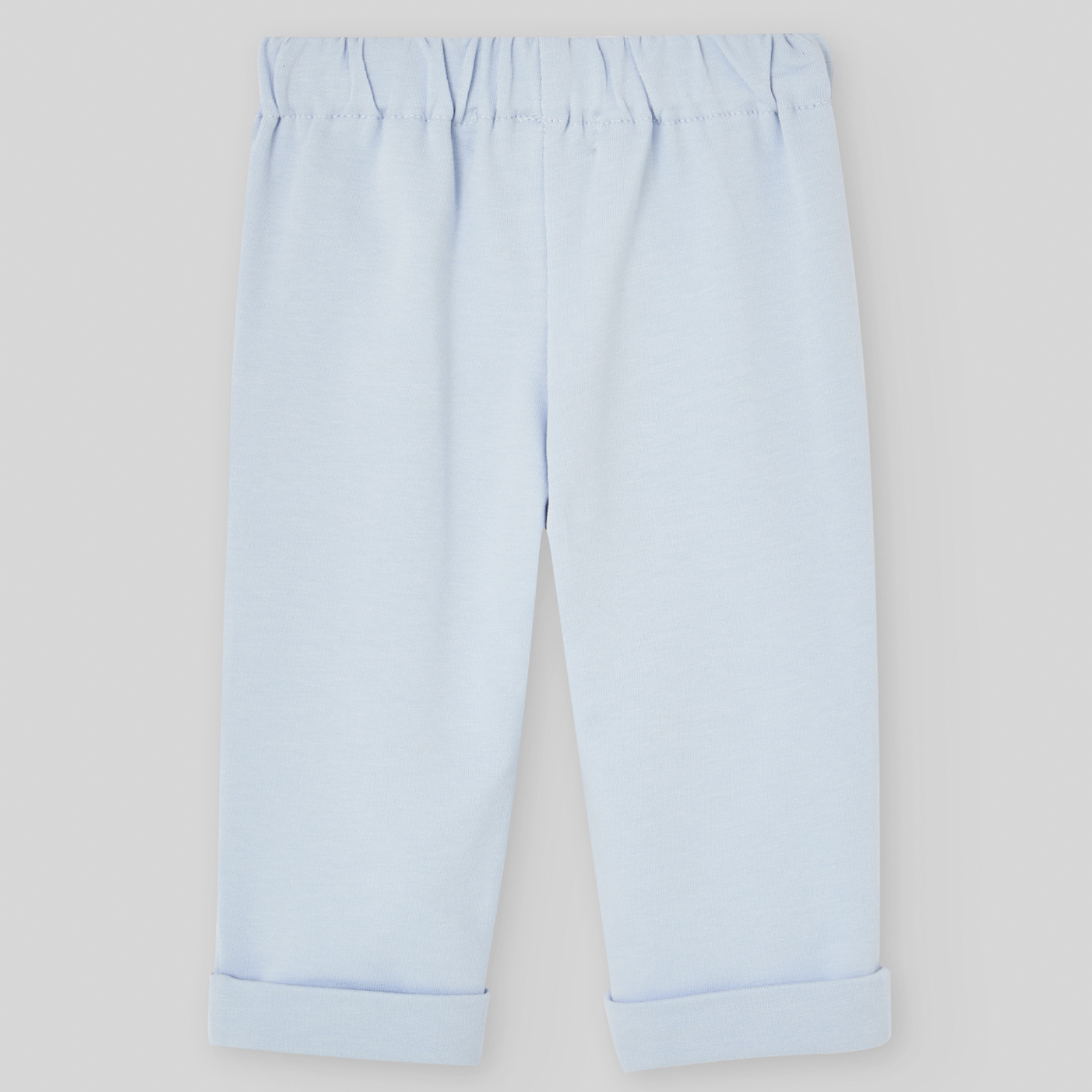 Conjunto camisola e calça azul bebé menino da Paz Rodriguez "Cua Cua"