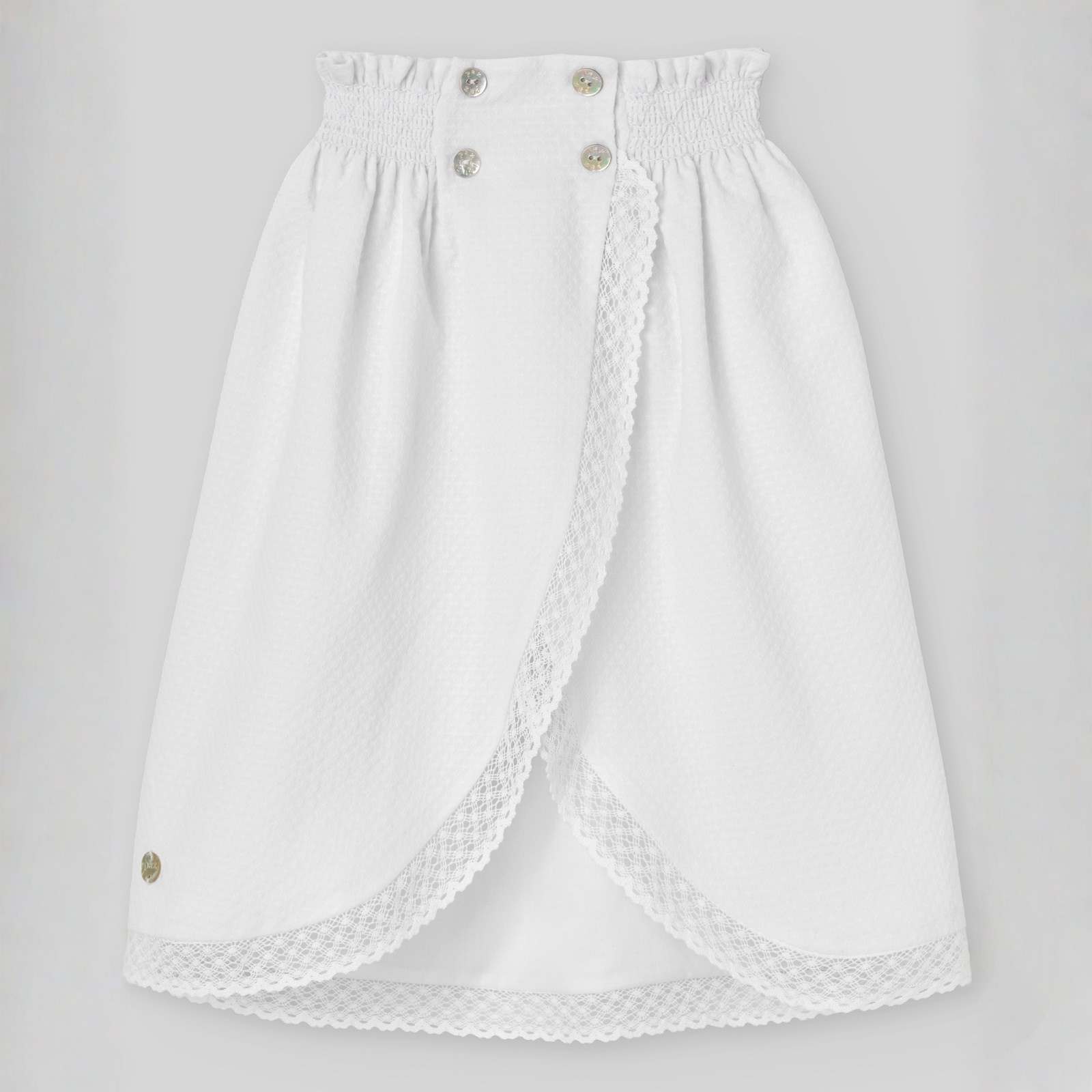 Saial recém nascido branco da Paz Rodriguez "Alaia"