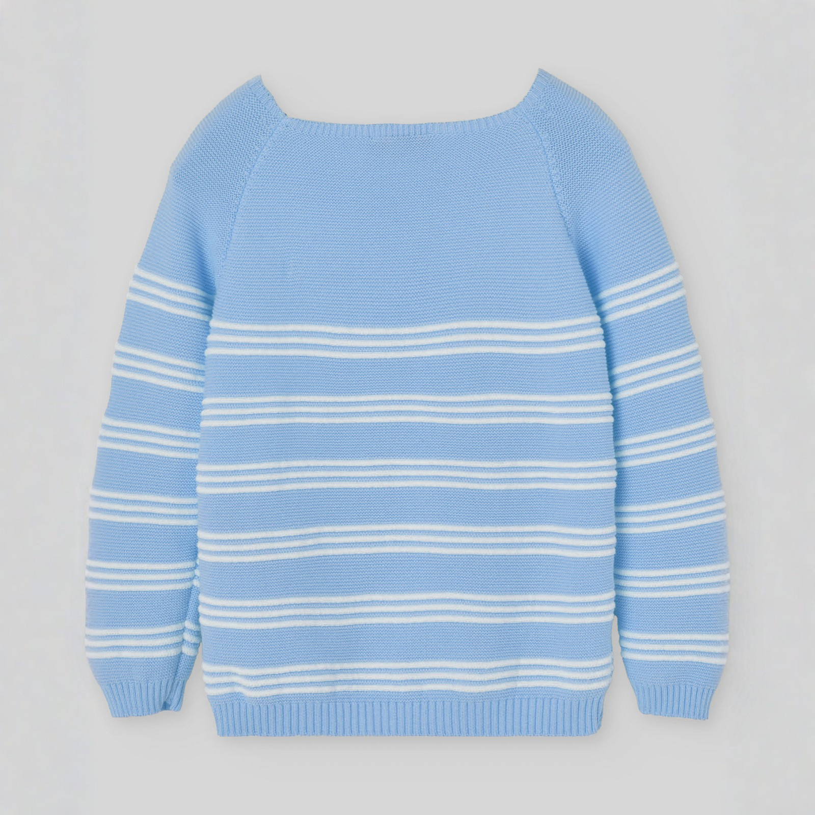 Camisola malha azul e branca menino da Paz Rodriguez "Corales"