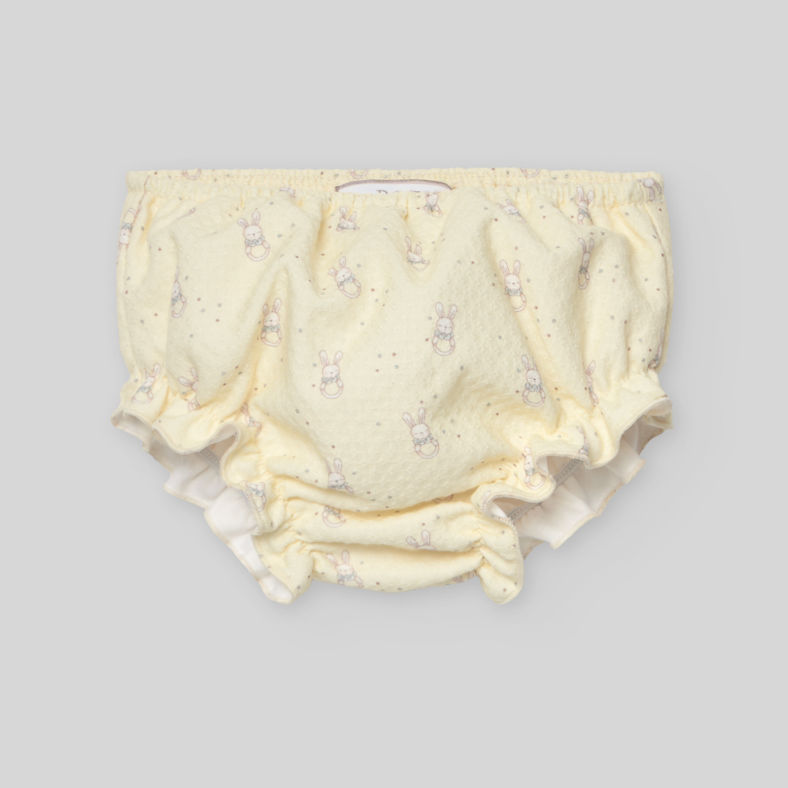 Conjunto blusa e calção amarelo menina da Paz Rodriguez "Albor"