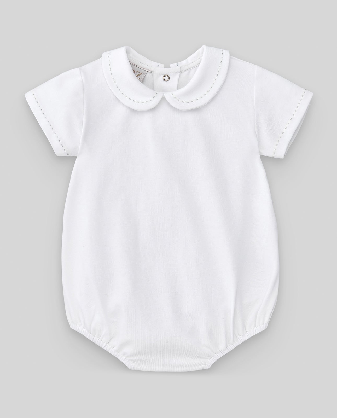 Conjunto body branca e jardineira amarela da Paz Rodriguez "Albor"