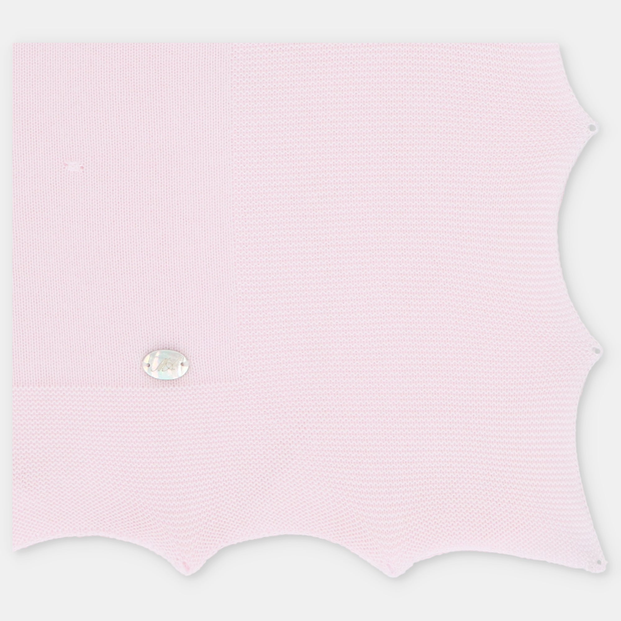 Manta rosa bebé para recém-nascido da Martín Aranda "Montreal"