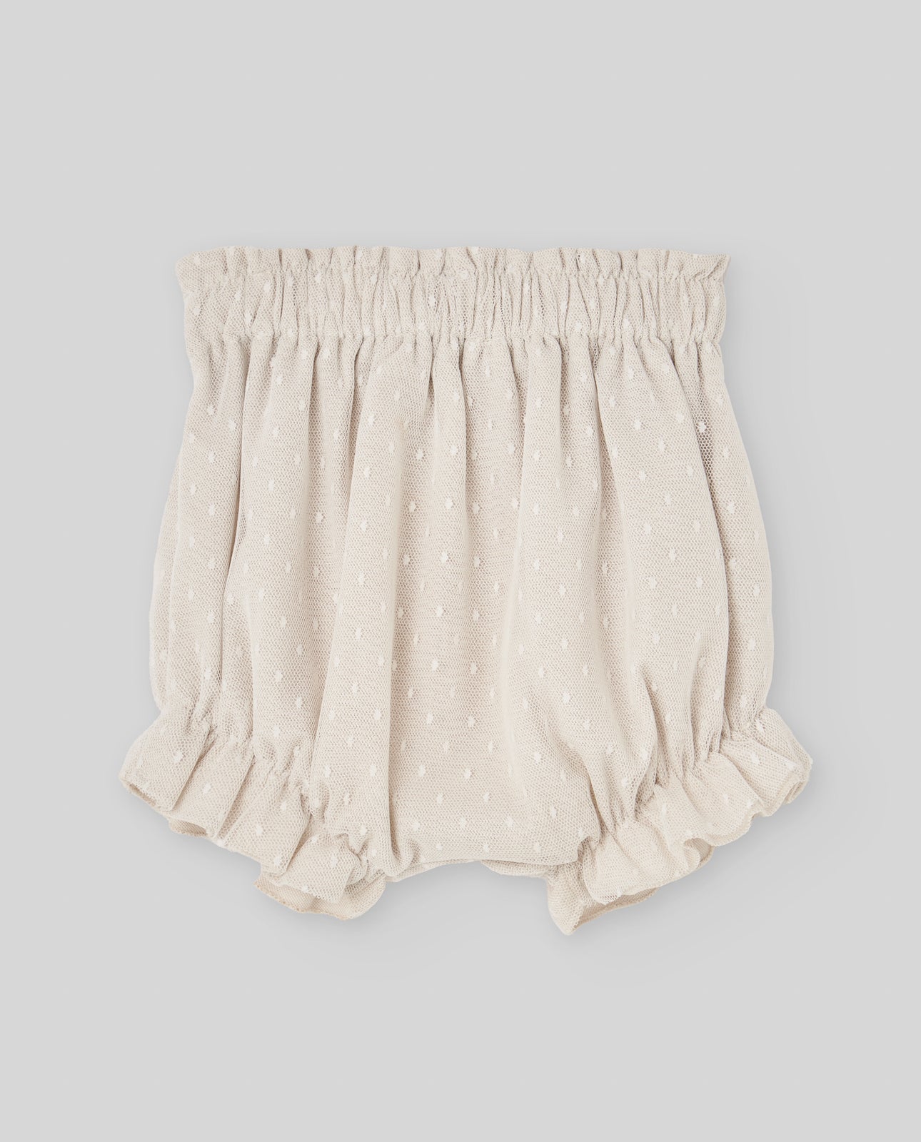 Tapa fralda recém nascido bege da Paz Rodriguez "Nectar"