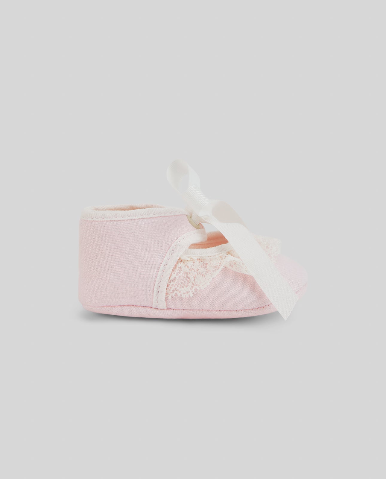 Sapatos rosa com folho da Paz Rodriguez "Nai"
