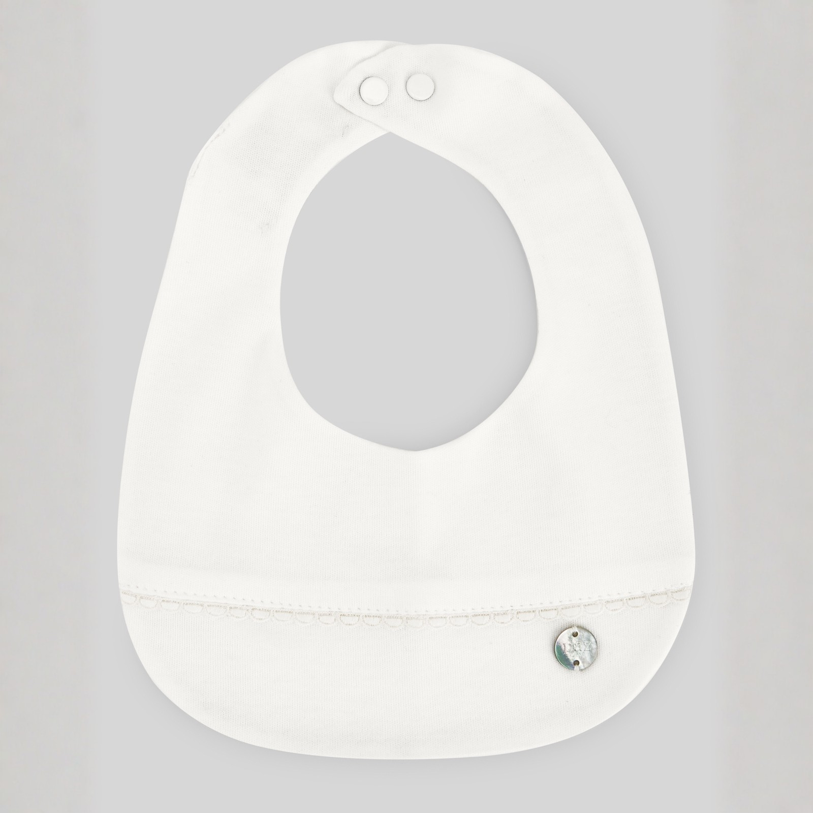 Babete pérola da Paz Rodriguez "Interlock"