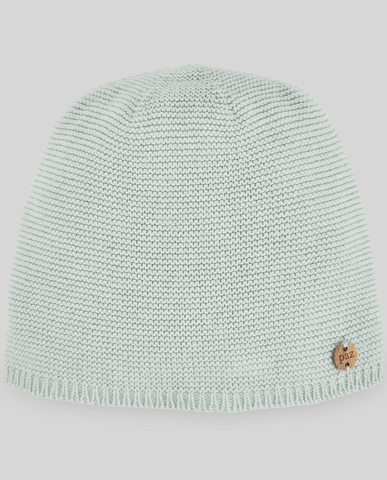 Gorro verde recém-nascido da Paz Rodriguez "Cauce"