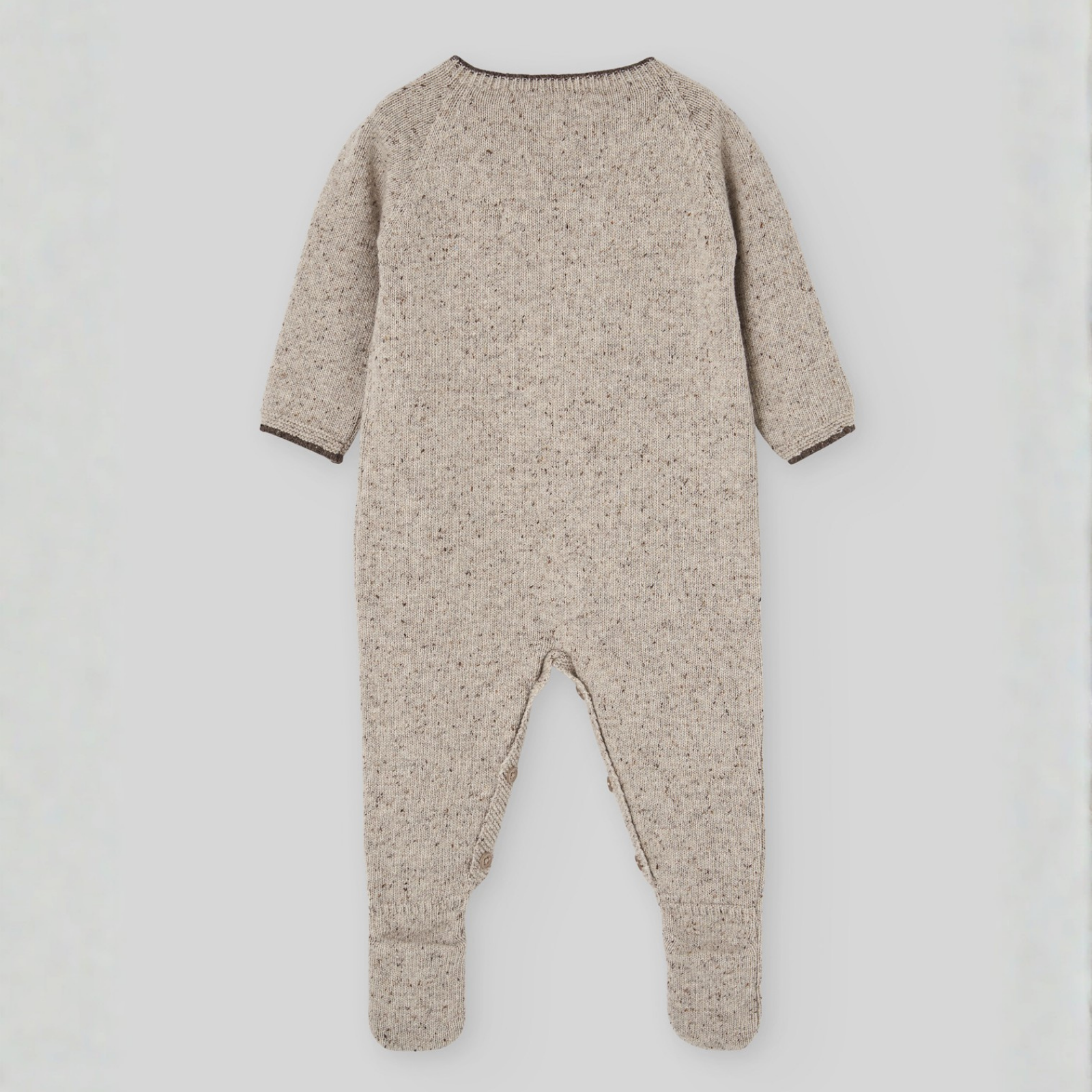 Babygrow para recém-nascido bege da Paz Rodriguez "Noz"