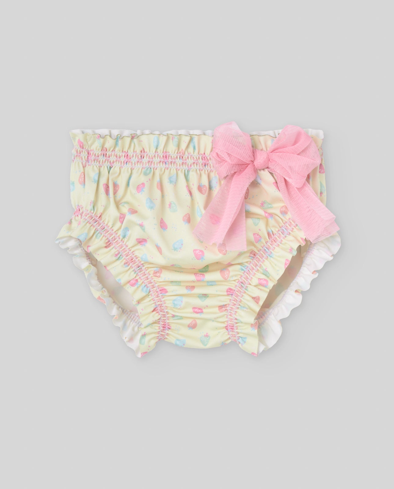 Conjunto Top e cueca de banho amarelo da Paz Rodriguez "Baño"