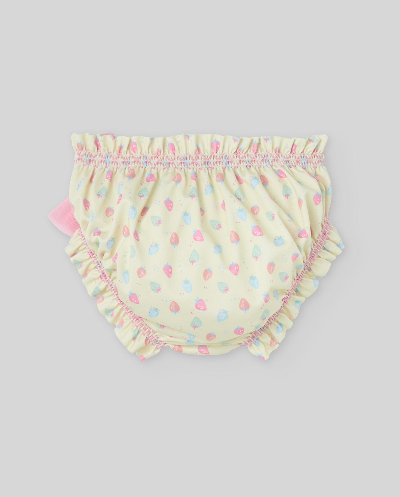 Conjunto Top e cueca de banho amarelo da Paz Rodriguez "Baño"