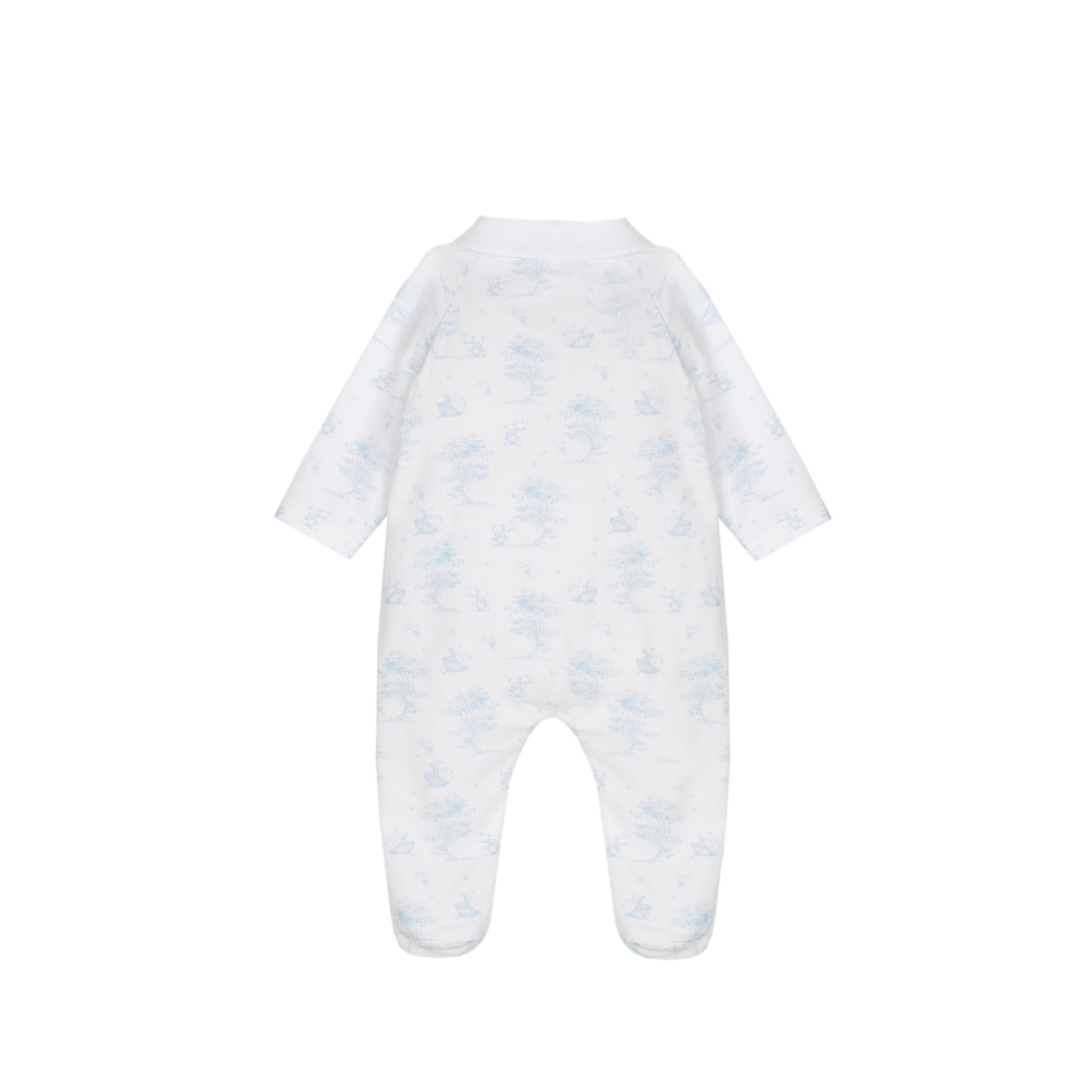 Babygrow em malha para menino cor azul da Patachou"Basic"