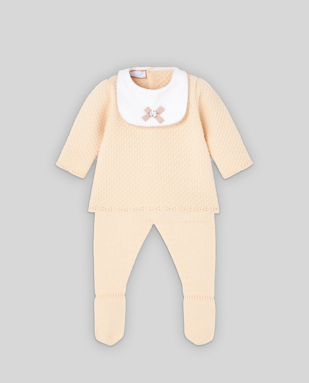 Conjunto recém nascido menina amarelo da Paz Rodriguez "Mel"