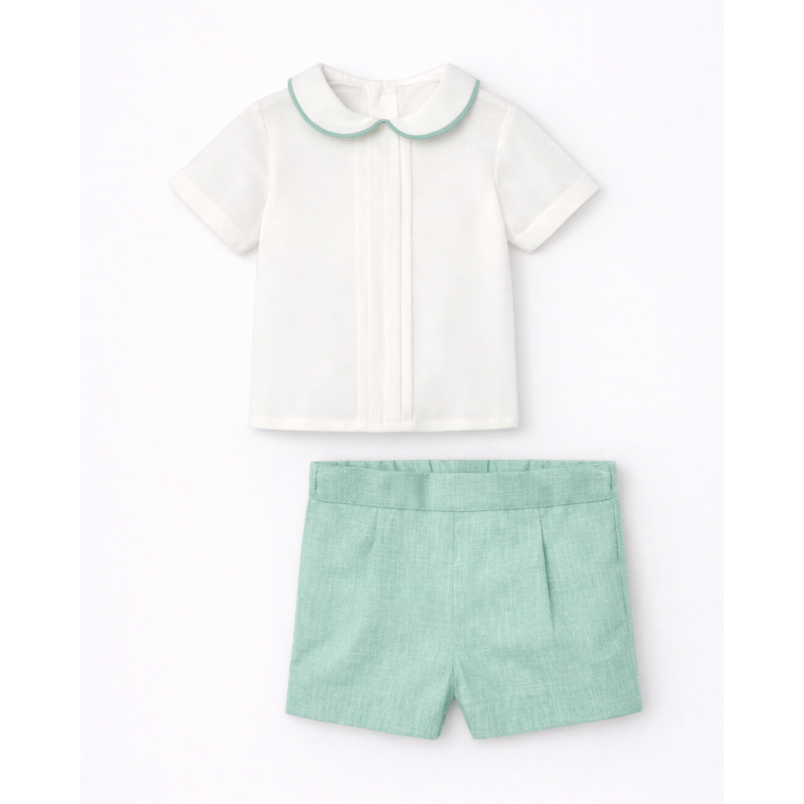 Conjunto camisa e calção verde da Paz Rodriguez  "Cerimónia"