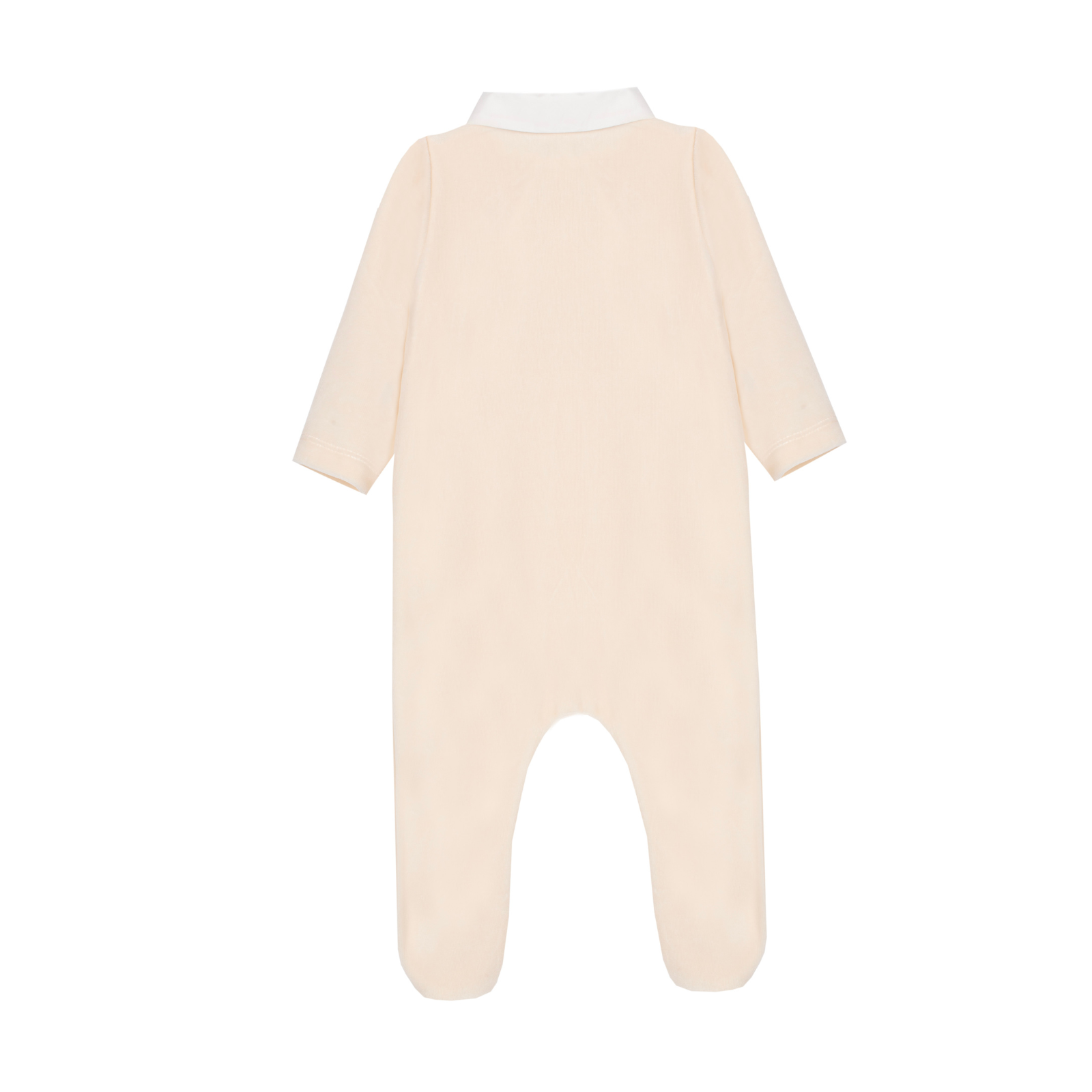 Babygrow bege com ursinho frontal da Patachou