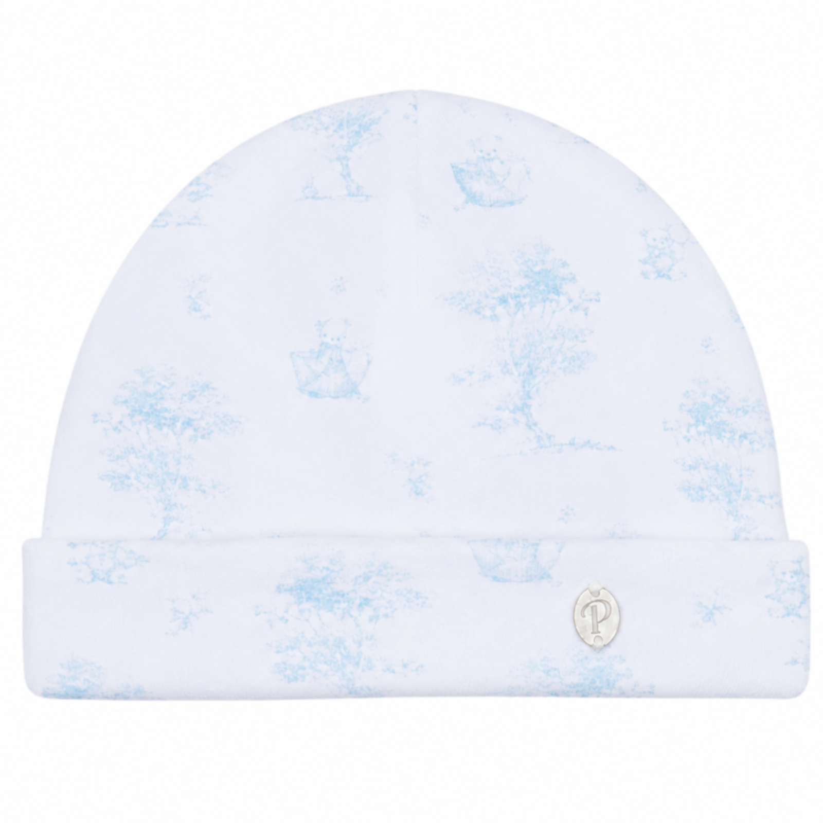 Gorro em estampado azul da Patachou "Blue "