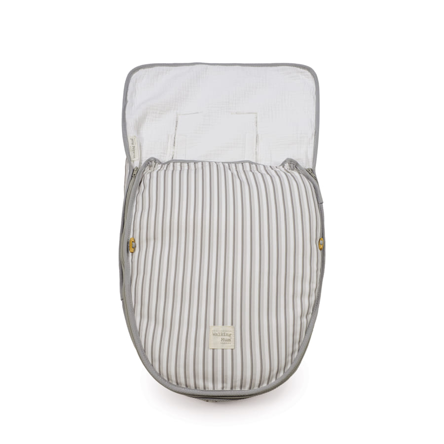 Saco de dormir 3 em 1 da Walking Mum "Botton Strips"