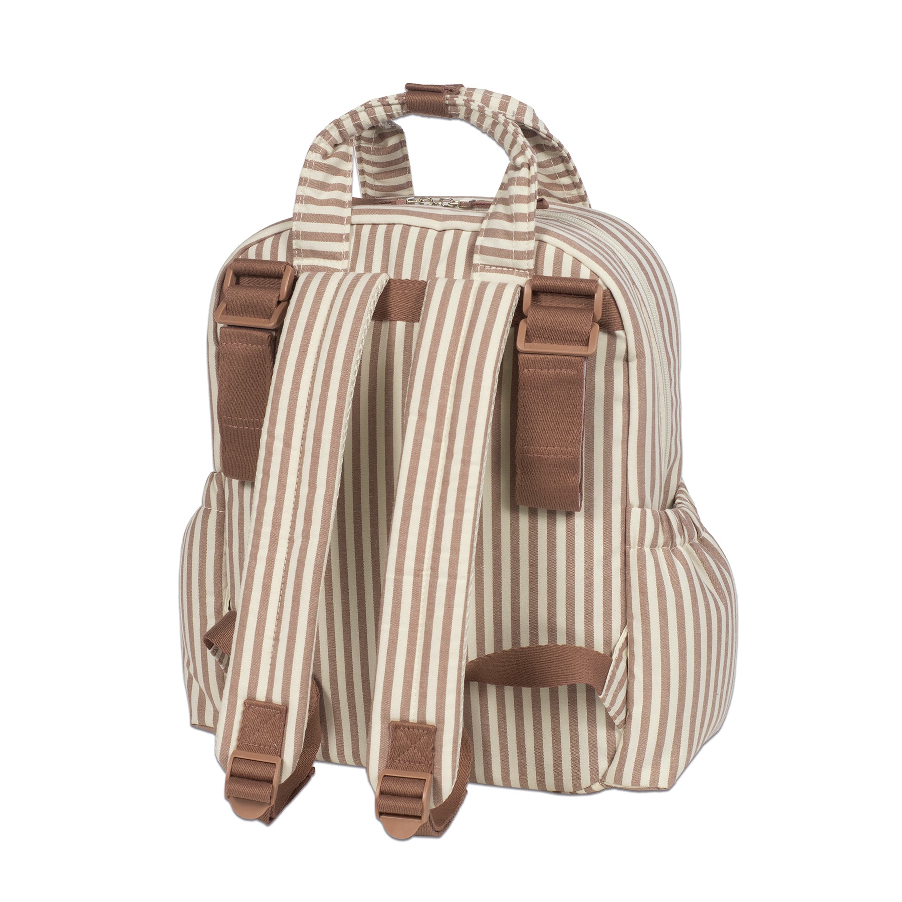 Mochila da Walking Mum "Praliné Strips Moka"