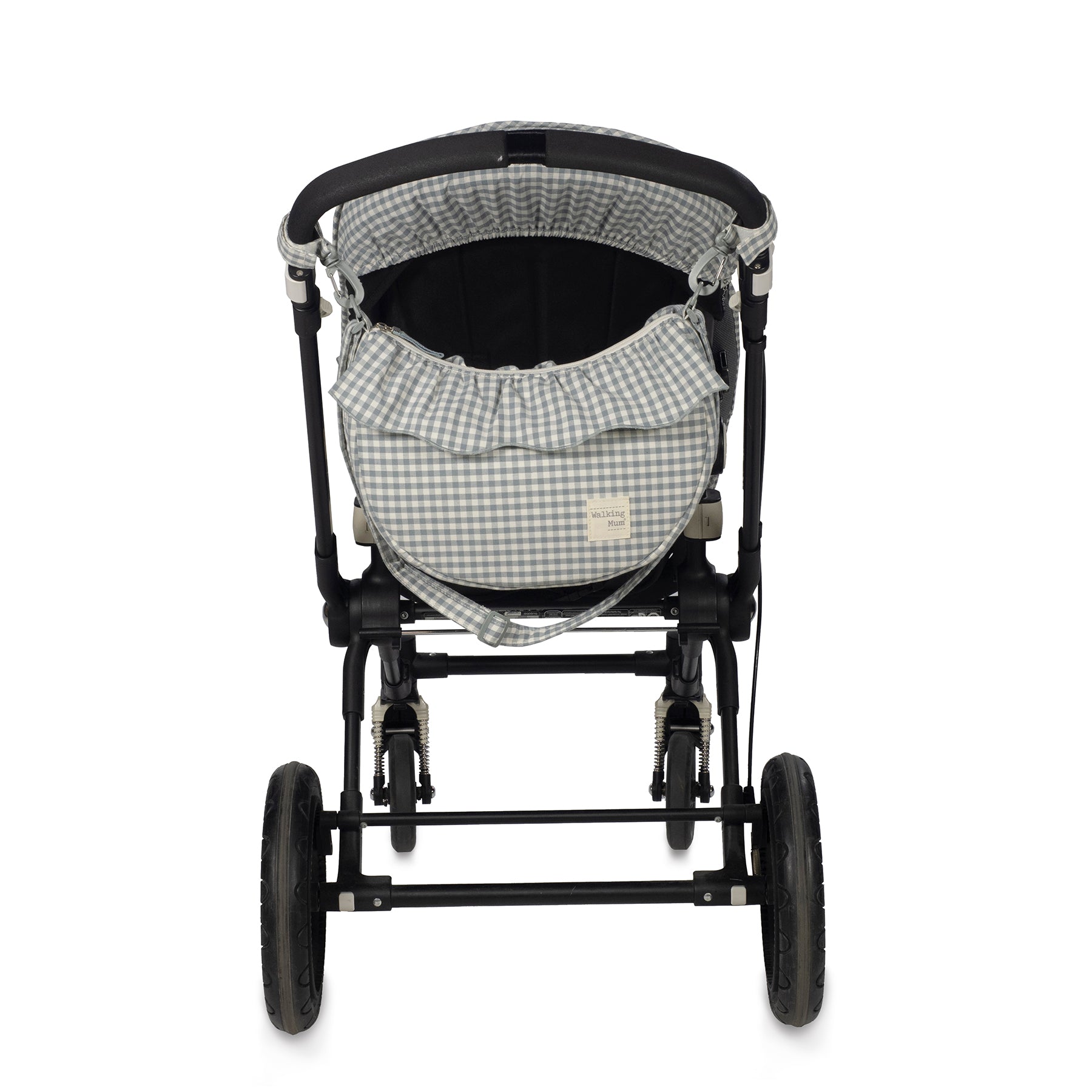 Bolsa de passeio Gôndola da Walking Mum "Praliné Vichy Matcha"