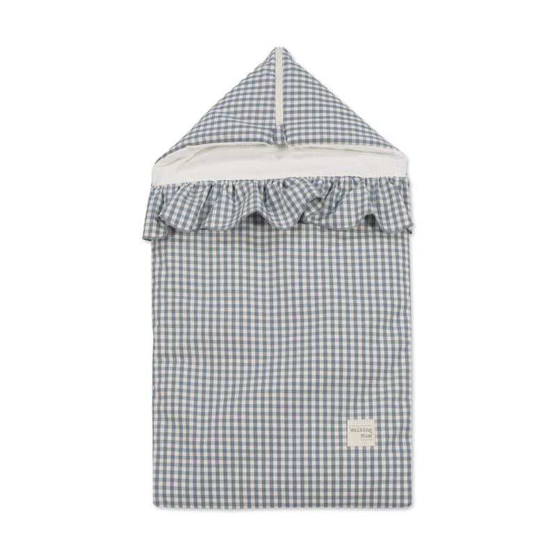 Saco de dormir TOG 1 da Walking Mum "Praliné Vichy Matcha"