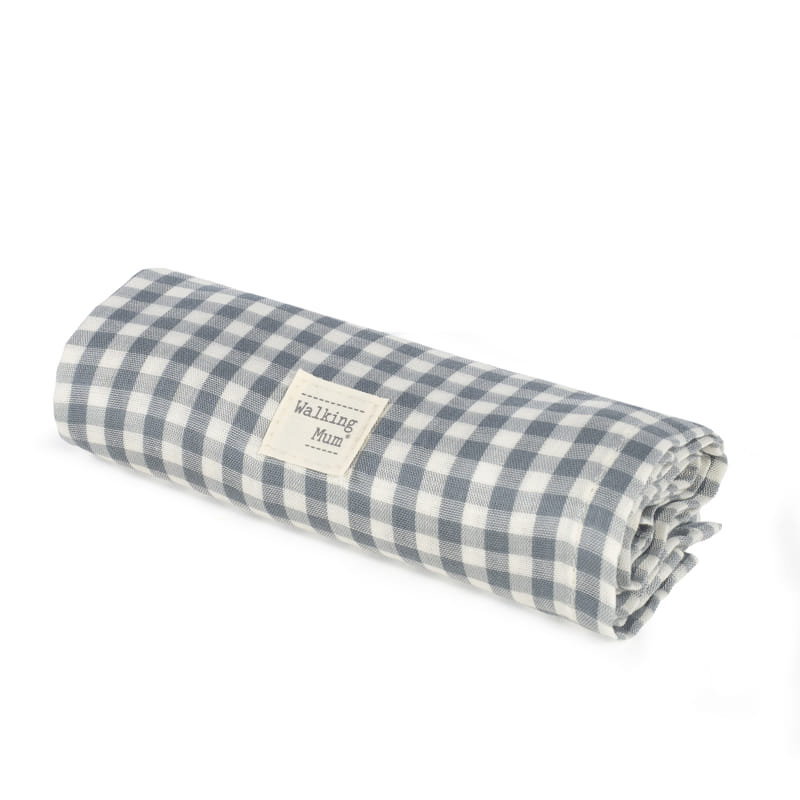 Musselina da Walking Mum "Praliné Vichy Matcha"