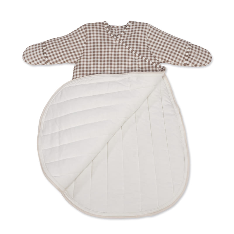 Saco de dormir TOG 2.5 da Walking Mum "Praliné Vichy Moka"